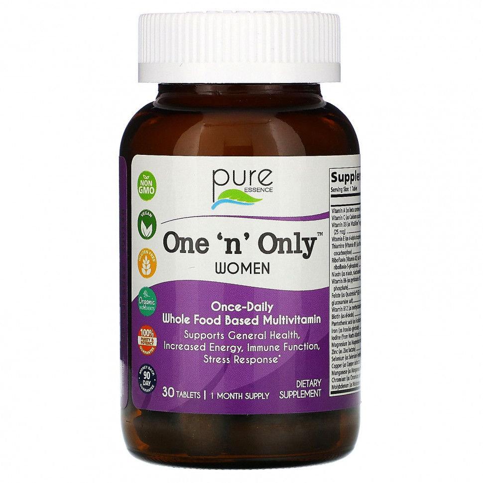 Pure Essence, One 'n' Only Women, 30 таблеток Пуре Есеенс PUR-01603
