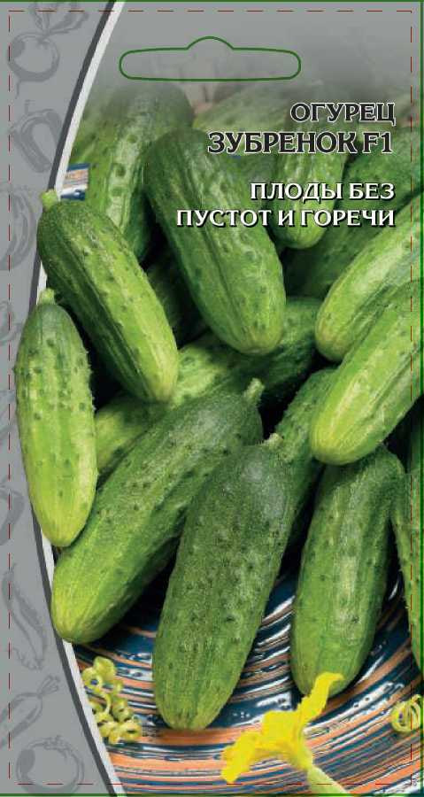 Огурец Зубренок F1 0,2 гр цв.п. АгроСемФонд