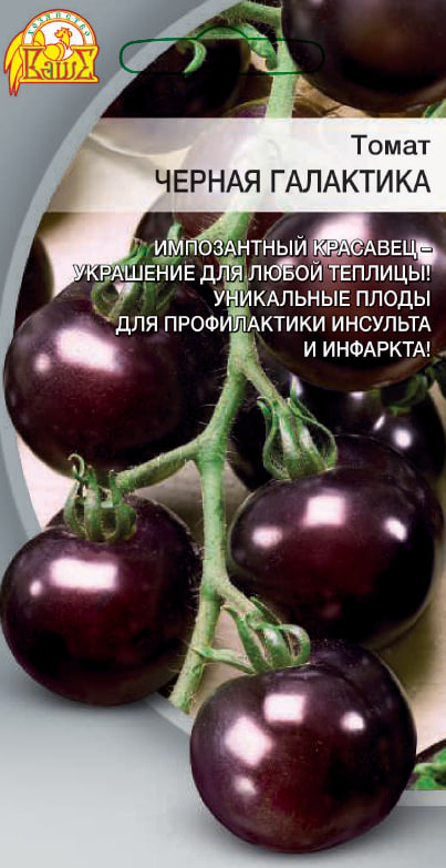 Томат Черная галактика 0,05 гр цв.п АгроСемФонд