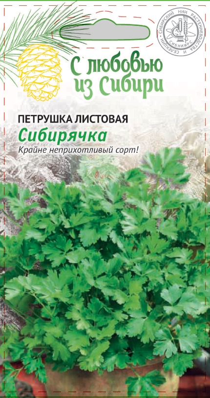 Петрушка листовая Сибирячка 2 гр цв.п. (Сибирская серия) АгроСемФонд