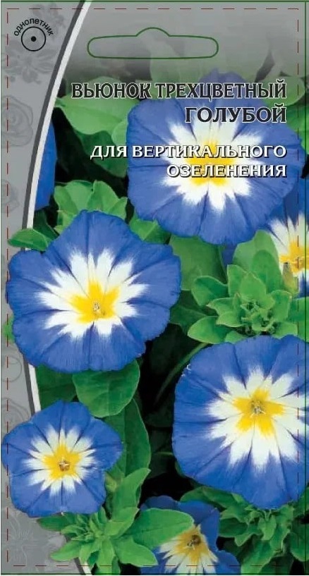 Вьюнок трехцветный  голубой  0,5 гр АгроСемФонд
