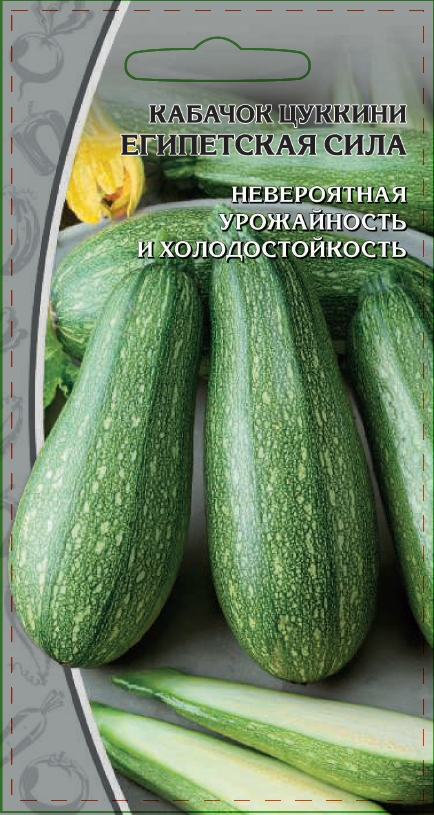 Кабачок Цуккини Египетская сила 1 гр цв.п. АгроСемФонд
