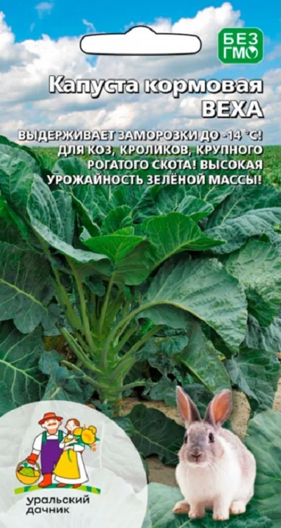 Капуста Кормовая Веха (УД) 0,25 гр цв.п. АгроСемФонд