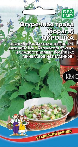Огуречная трава (бораго) Окрошка (УД) 0,3 гр АгроСемФонд