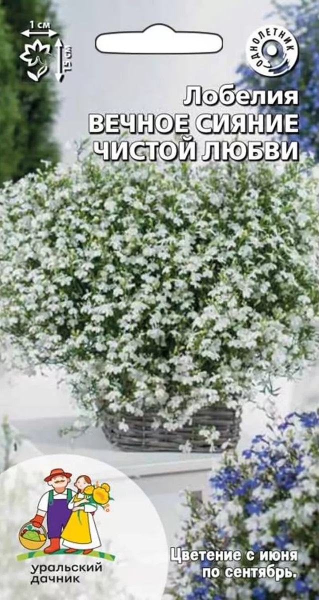 Лобелия Вечное сияние чистой любви F1 (УД) 0,05 гр цв п АгроСемФонд