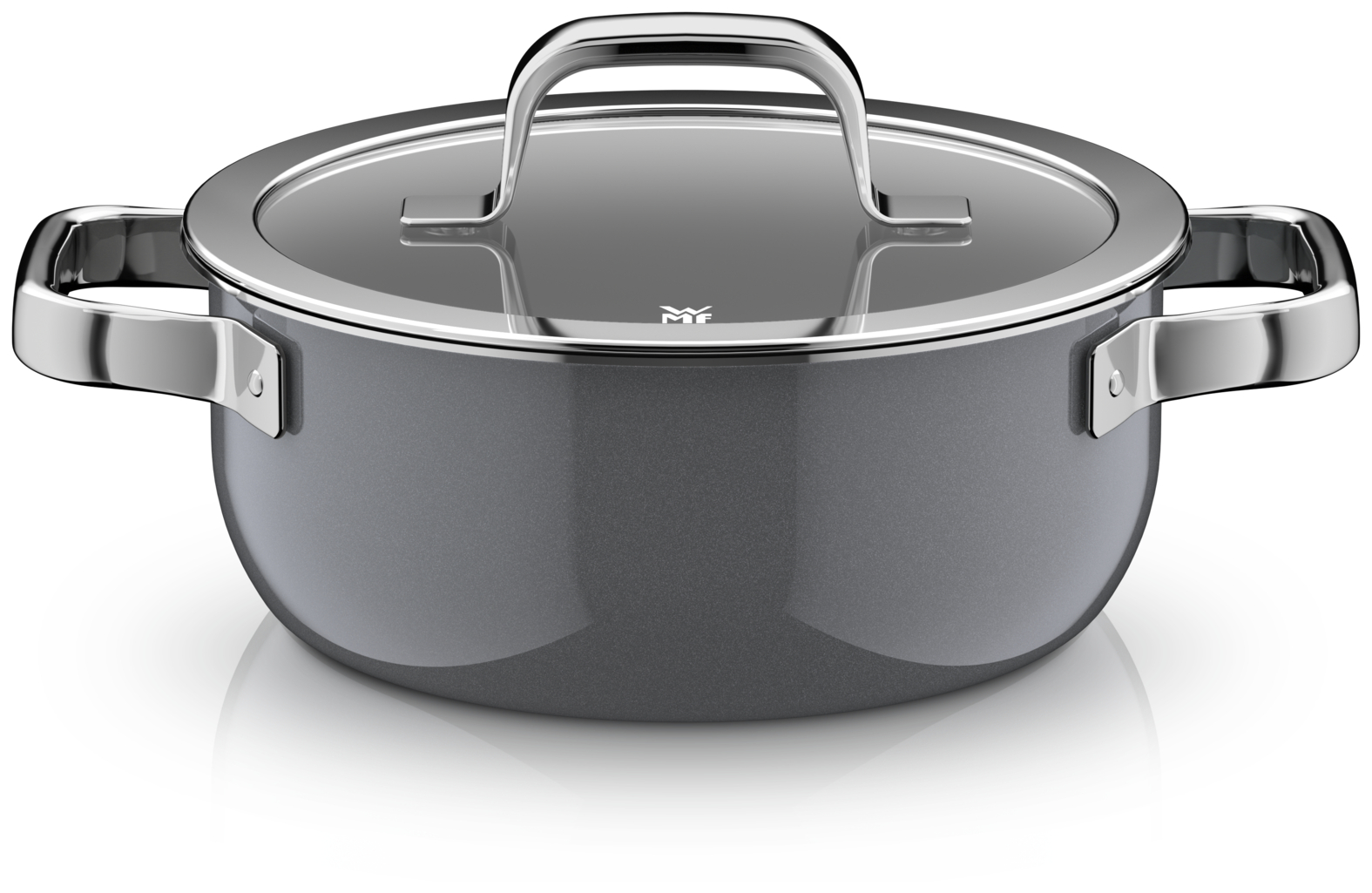 Сотейник с крышкой Fusiontec Essential Pro Pro Platinum 20 см WMF 0518755290