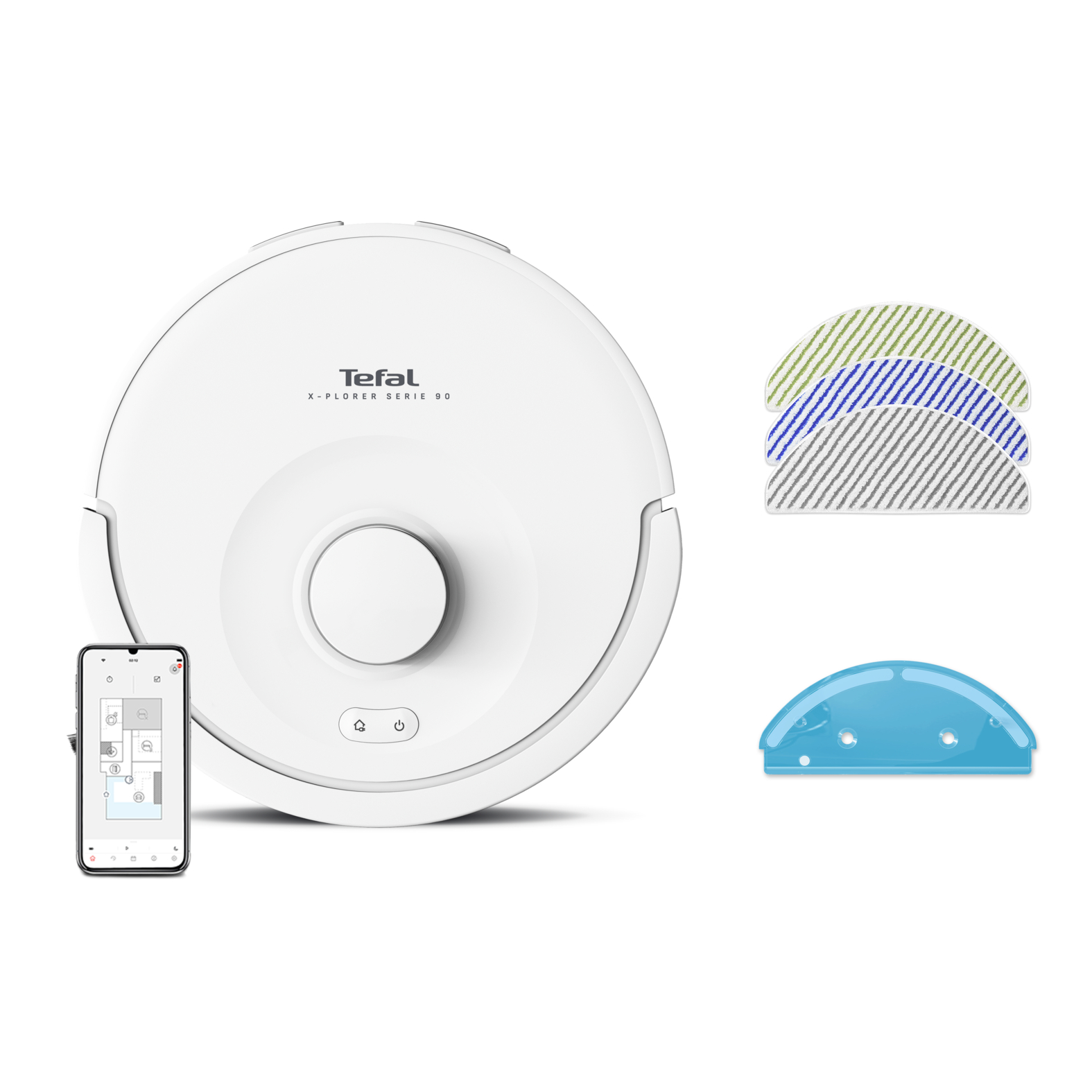 Робот-пылесос X-PLORER Serie 90 Animal & Allergy RG8777WH Tefal