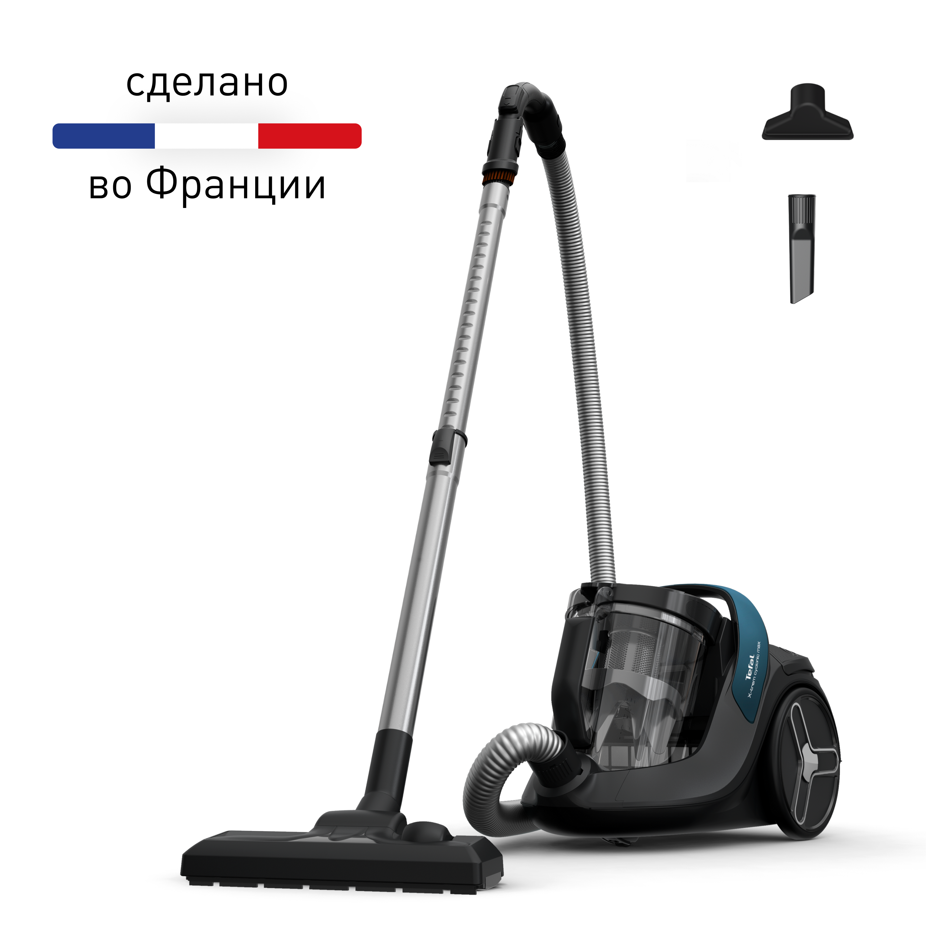 Пылесос с контейнером X-Trem Cyclonic Max TW7B11EA Tefal