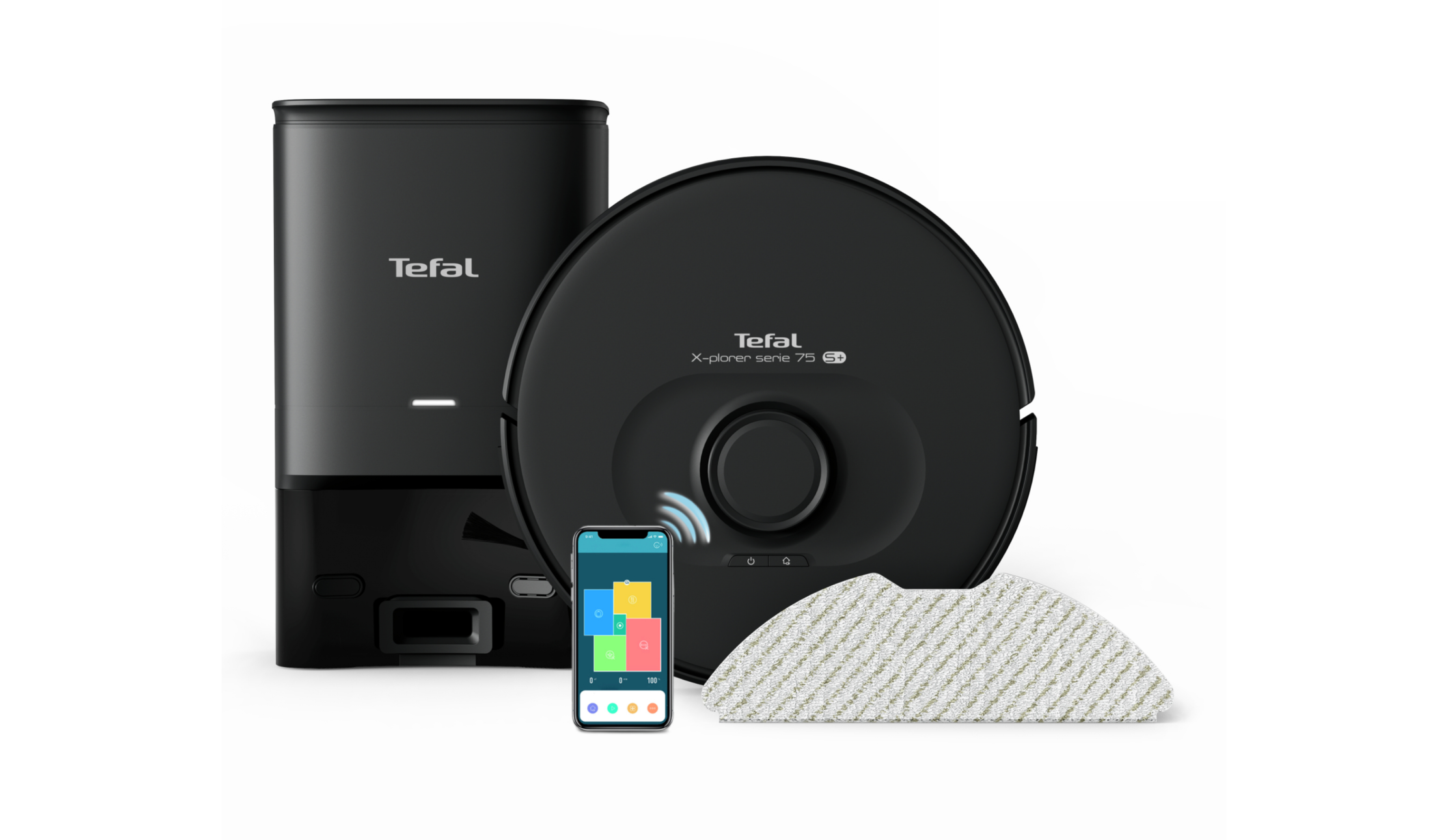 Робот-пылесос X-plorer Serie 75 S+ RG8595WH Tefal