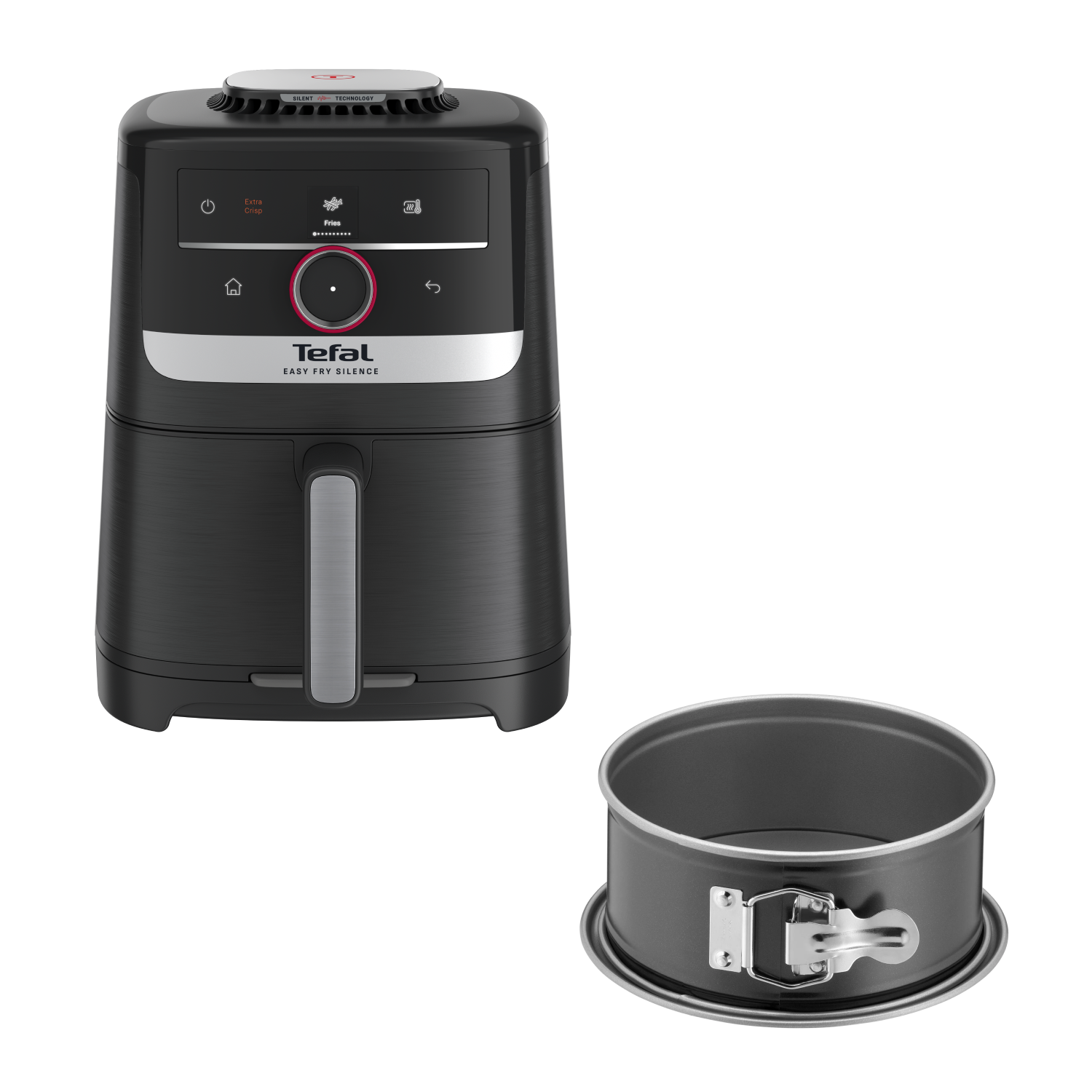 Аэрогриль Easy Fry EY5728E1 + Форма для электрогриля J1761425 18 см Tefal 0QCG9MEE