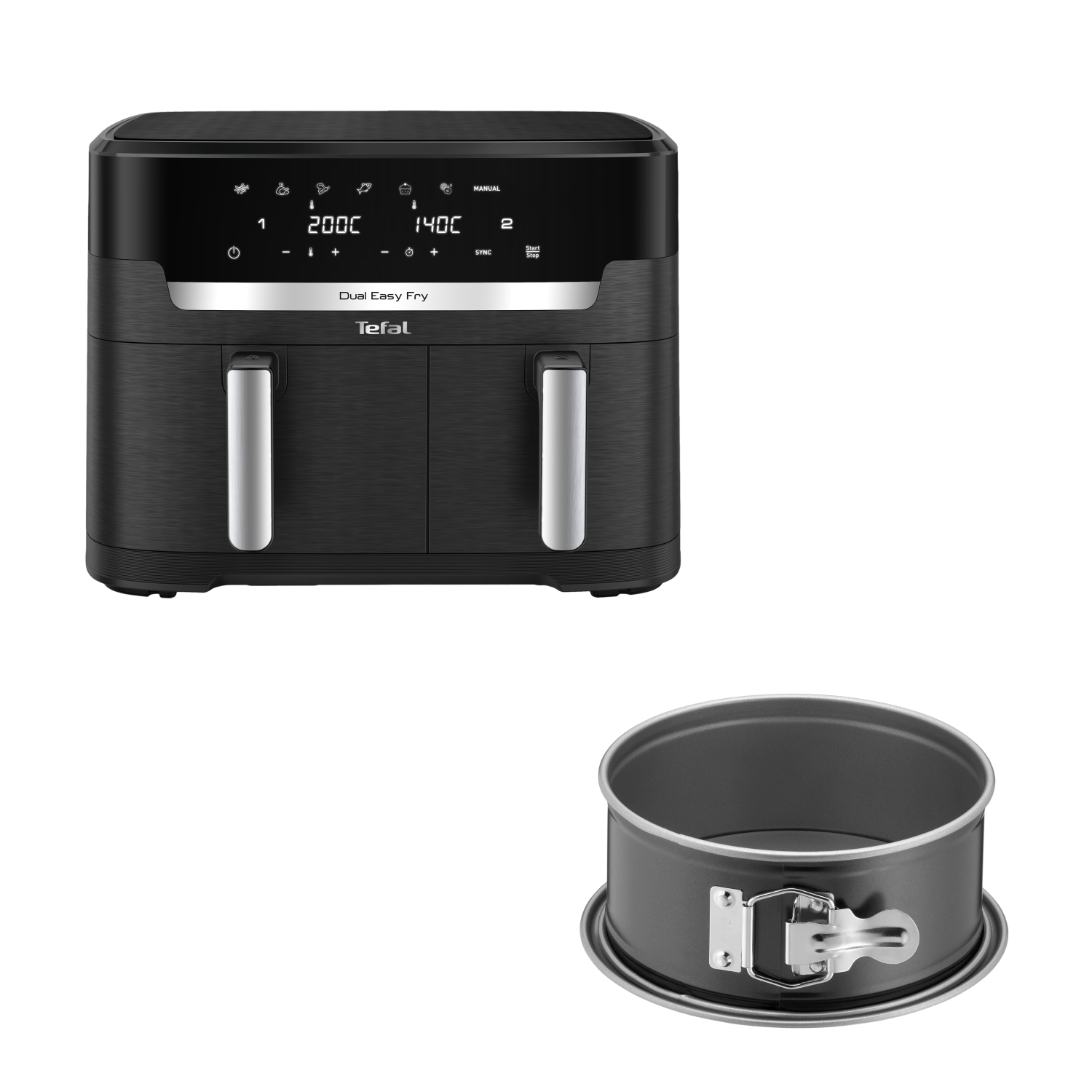 Аэрогриль Easy Fry EY9428E0+ Форма для электрогриля J1761425 18 см Tefal XPW1W4PU