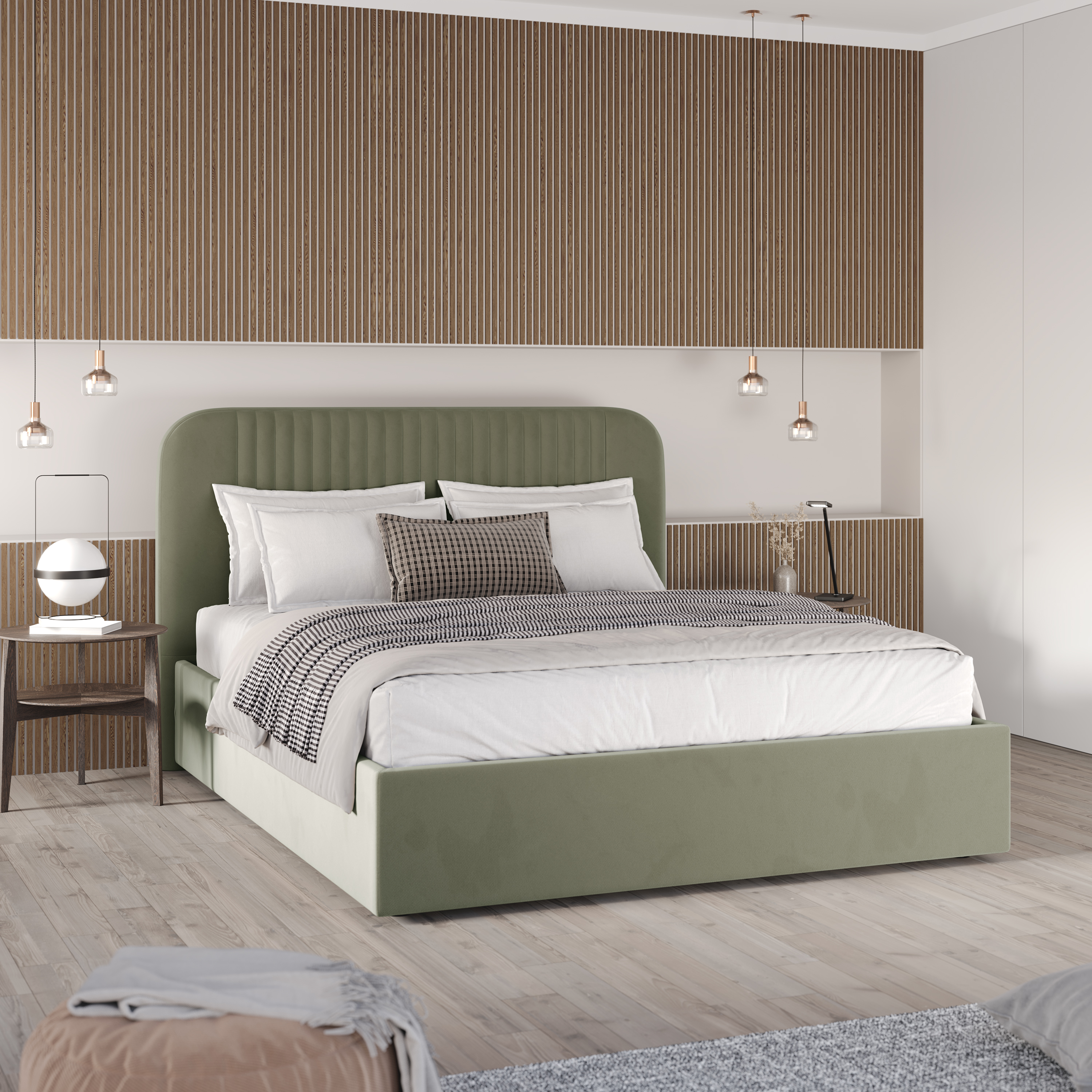 Кровать с подъемным механизмом Миранда 160х200 Lazurit ик0062