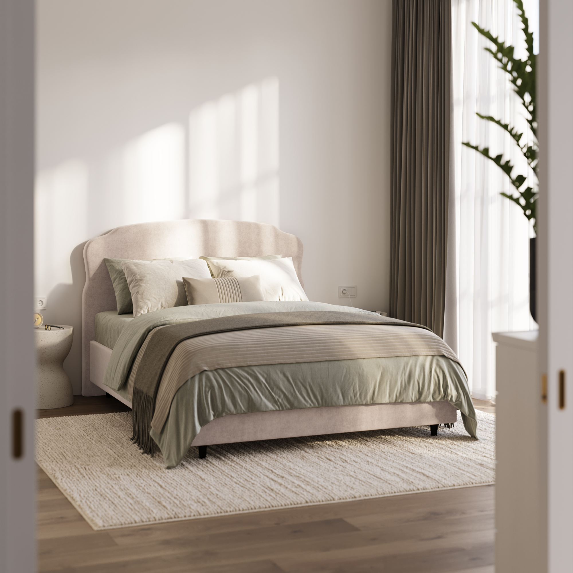 Кровать с подъемным механизмом Дафна 140x200 Формула 102 Lazurit ик0023