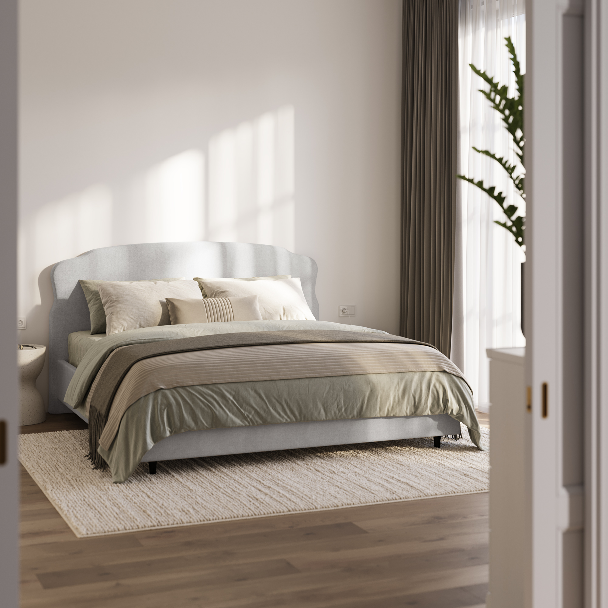 Кровать с подъемным механизмом Дафна 180x200 Danco 990 Lazurit ик0025