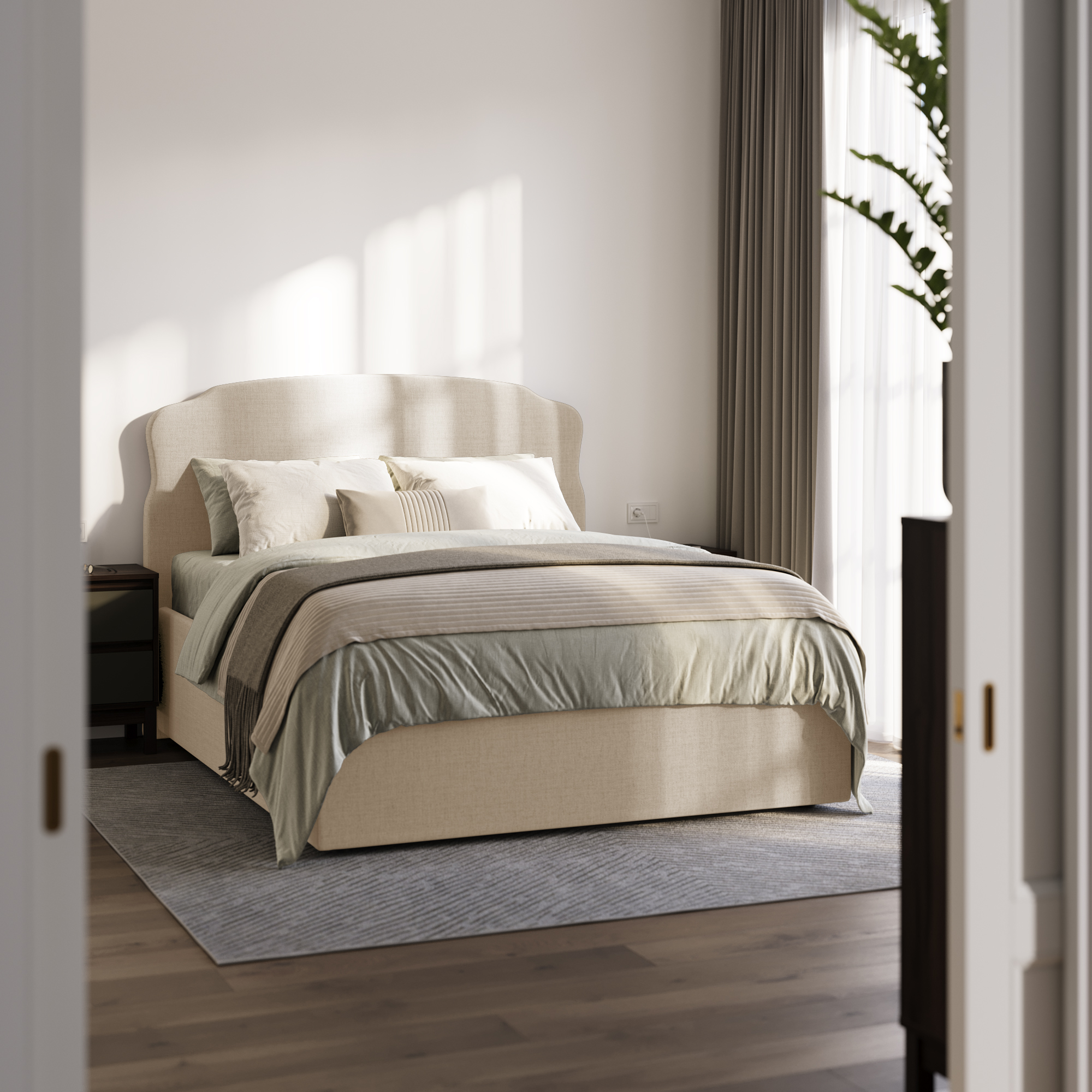 Кровать с подъёмным механизмом 160x200 Lazurit ик0046