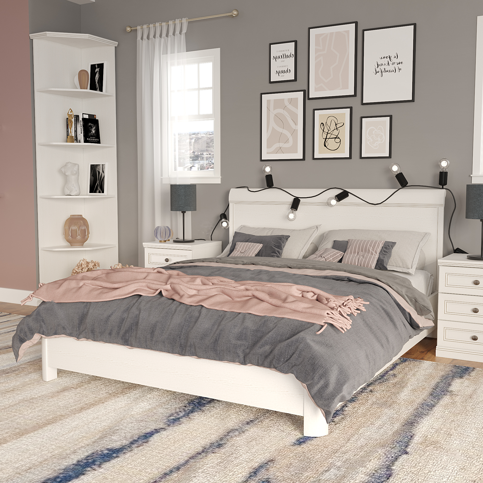 Кровать Белладжио 160x200 Lazurit 2350д