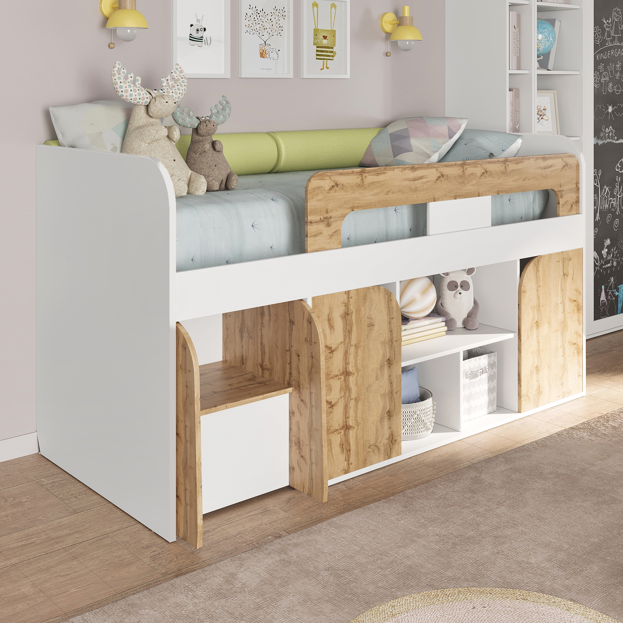 Кровать Аллегро 90x200 Lazurit 4655