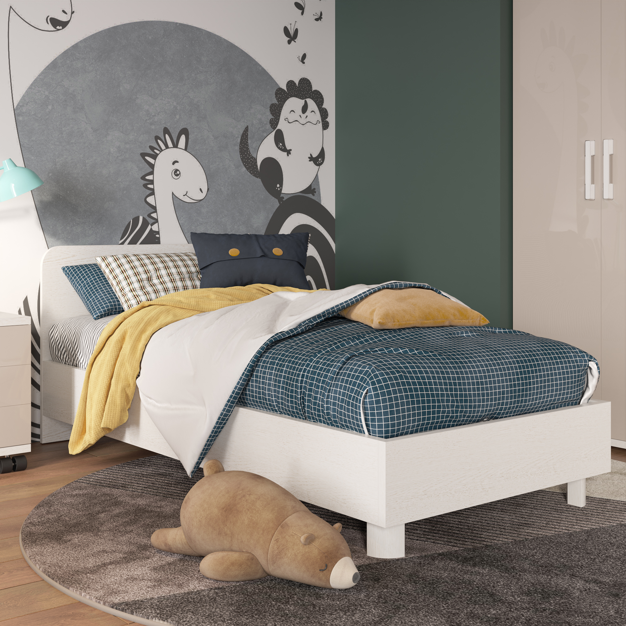 Кровать Тиана 90x200 Lazurit 5315д