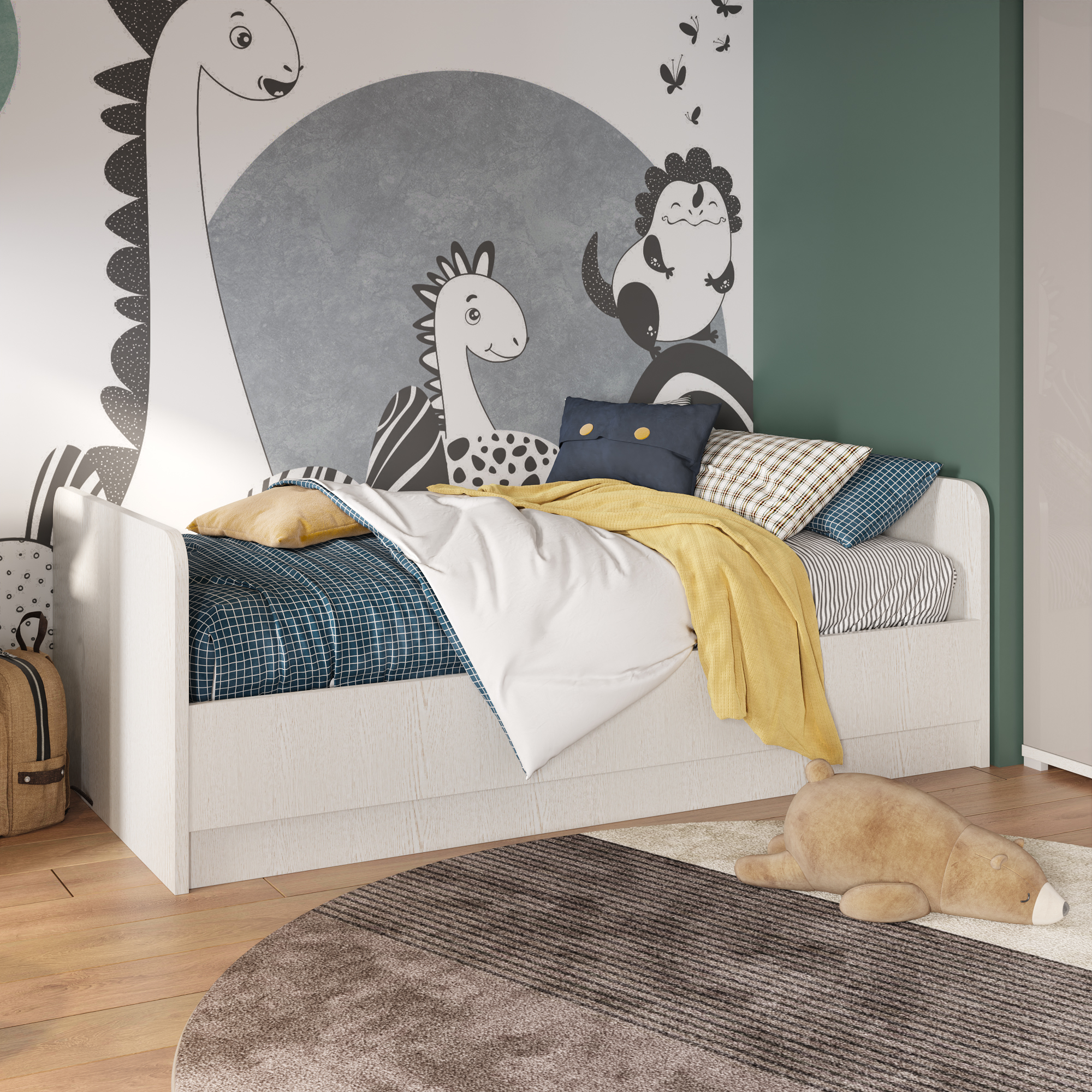 Кровать Тиана 90x200 Lazurit 5337д
