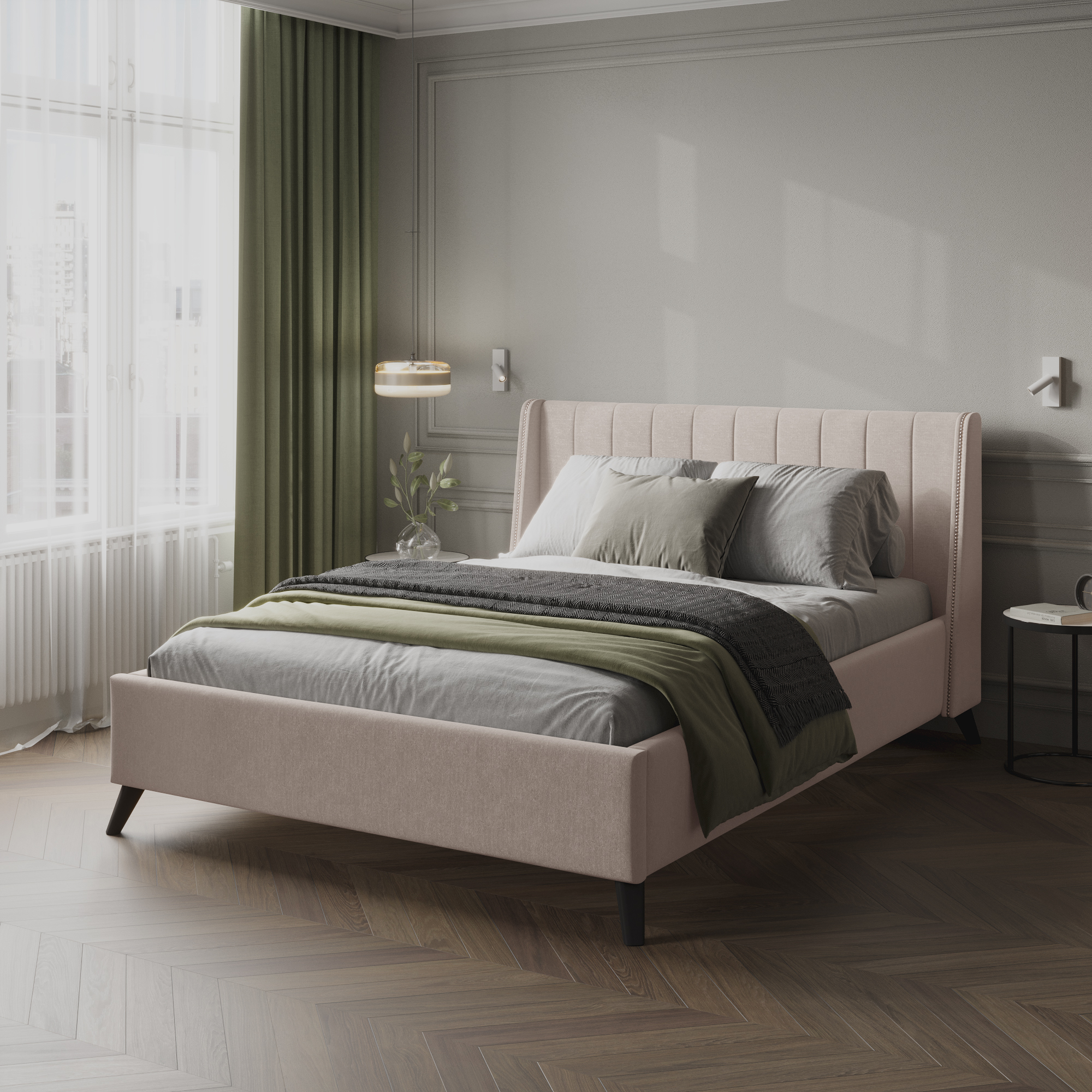 Кровать с подъемным механизмом Медея 140х200 Lazurit 4692