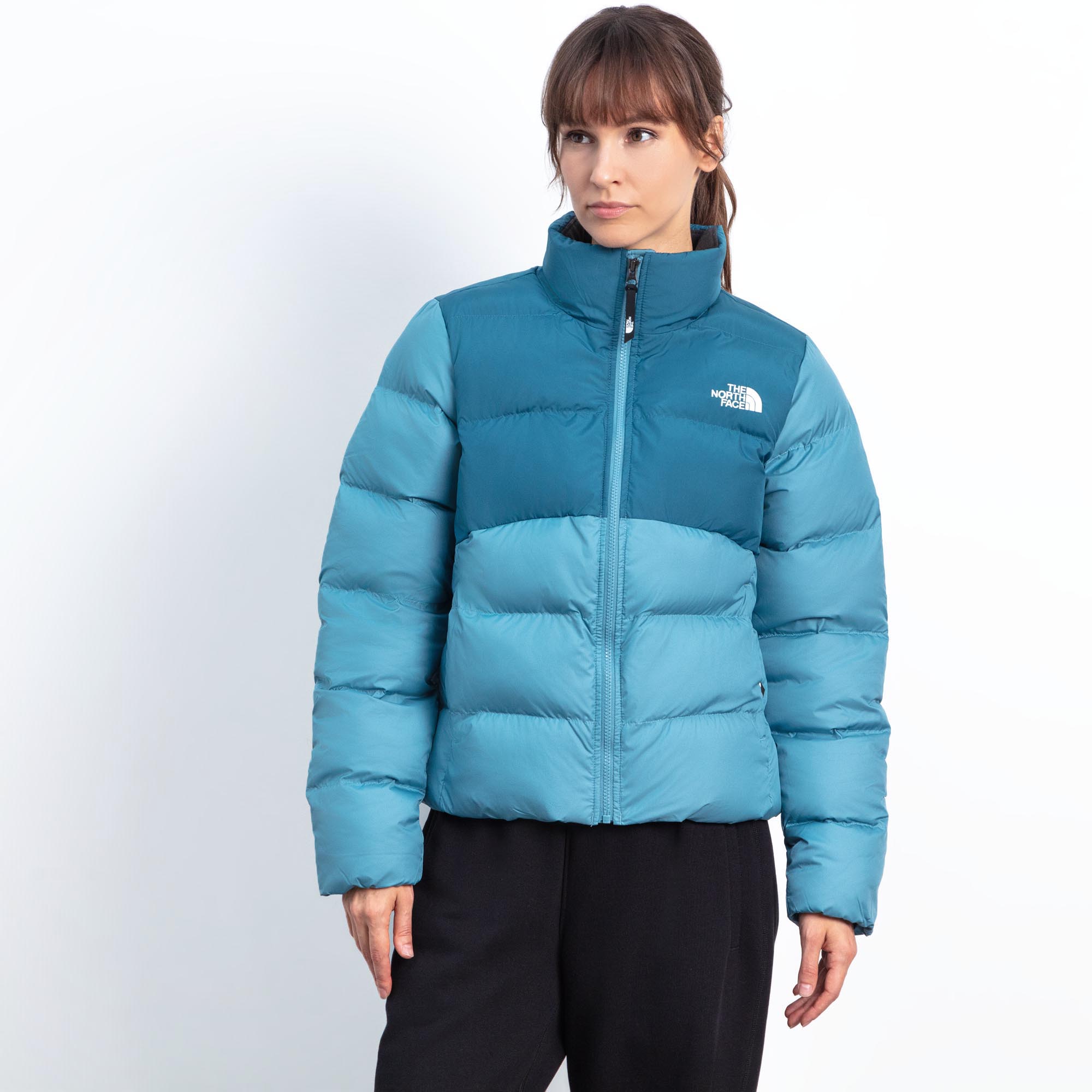 Женская куртка Saikuru Jacket Algae Blue/Mallard Blue The North Face NF0A89JD2X71-L