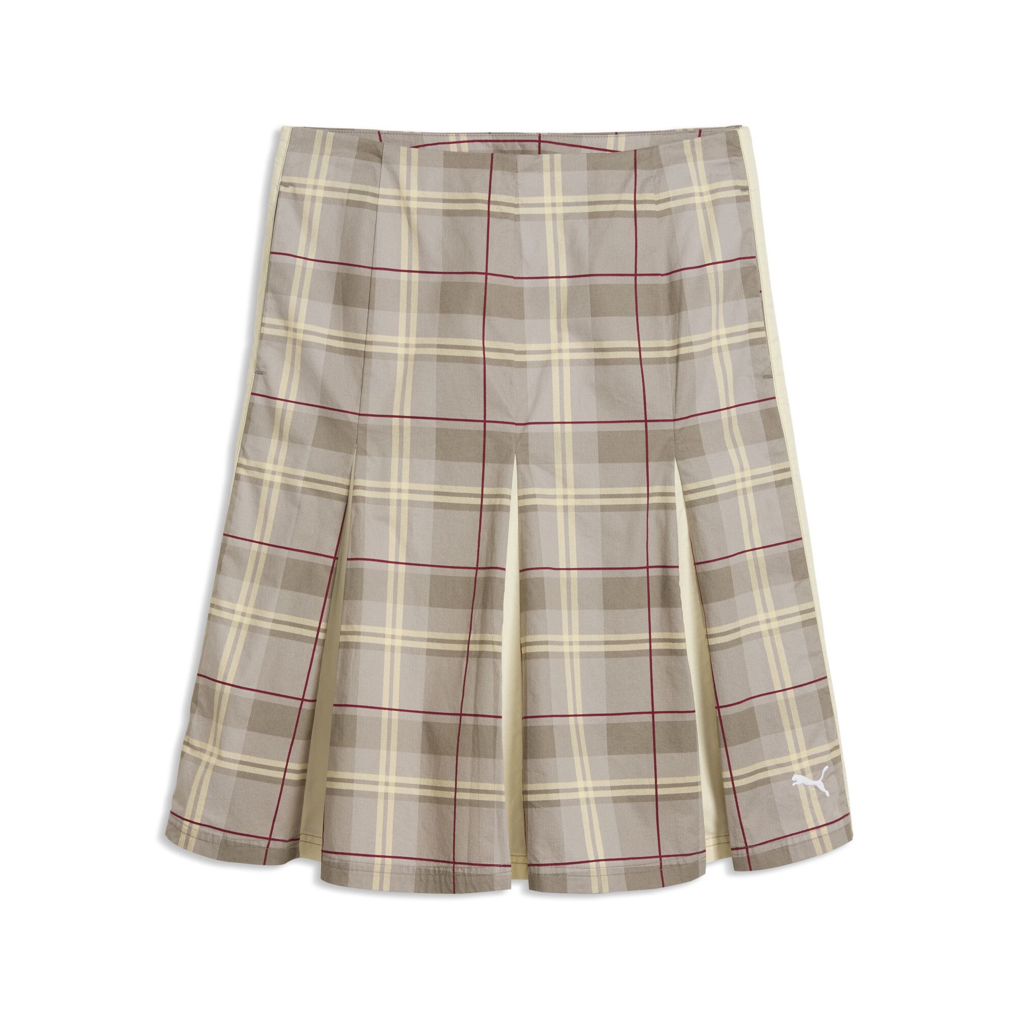 Женская юбка PUMA T7 Pleated Tartan Skirt 63663481-M