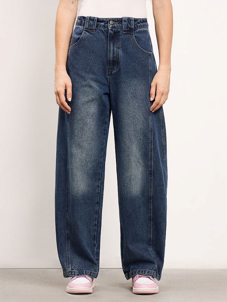 Женские джинсы Barrel Leg Jeans STREETBEAT SBW-JNSF604-D0-L