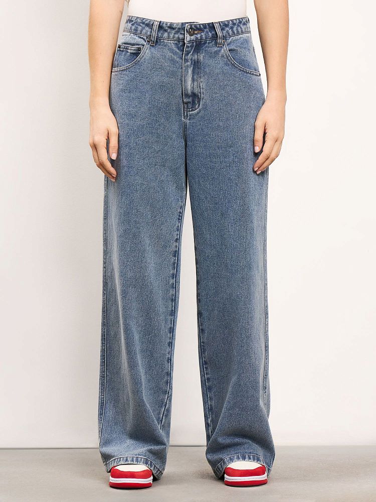 Женские джинсы Straight Jeans 14 oz Denim STREETBEAT SBW-JNSF603-D2-XS