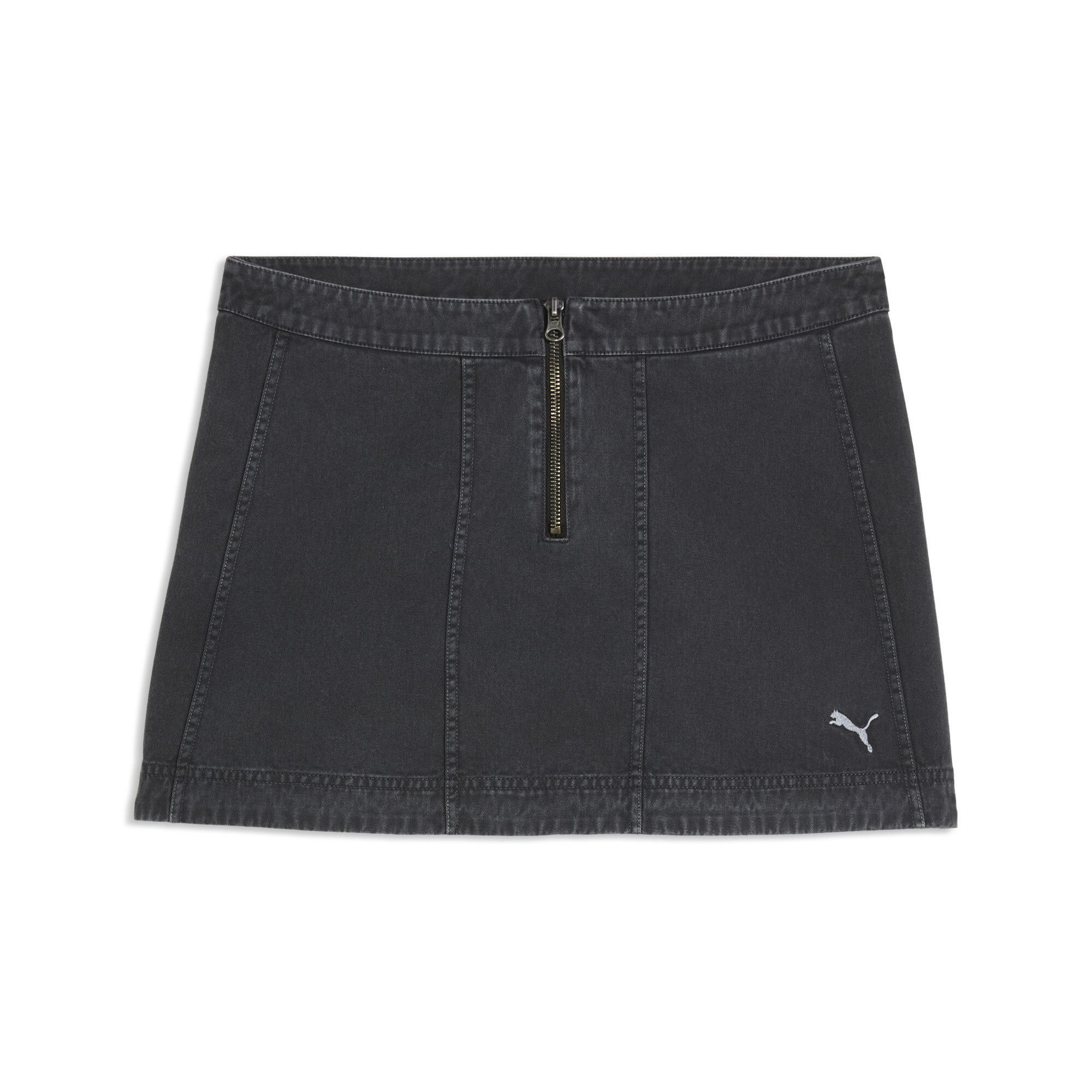Женская юбка PUMA FUTURE.ARCHIVE Washed Twill Skirt 63667901-L