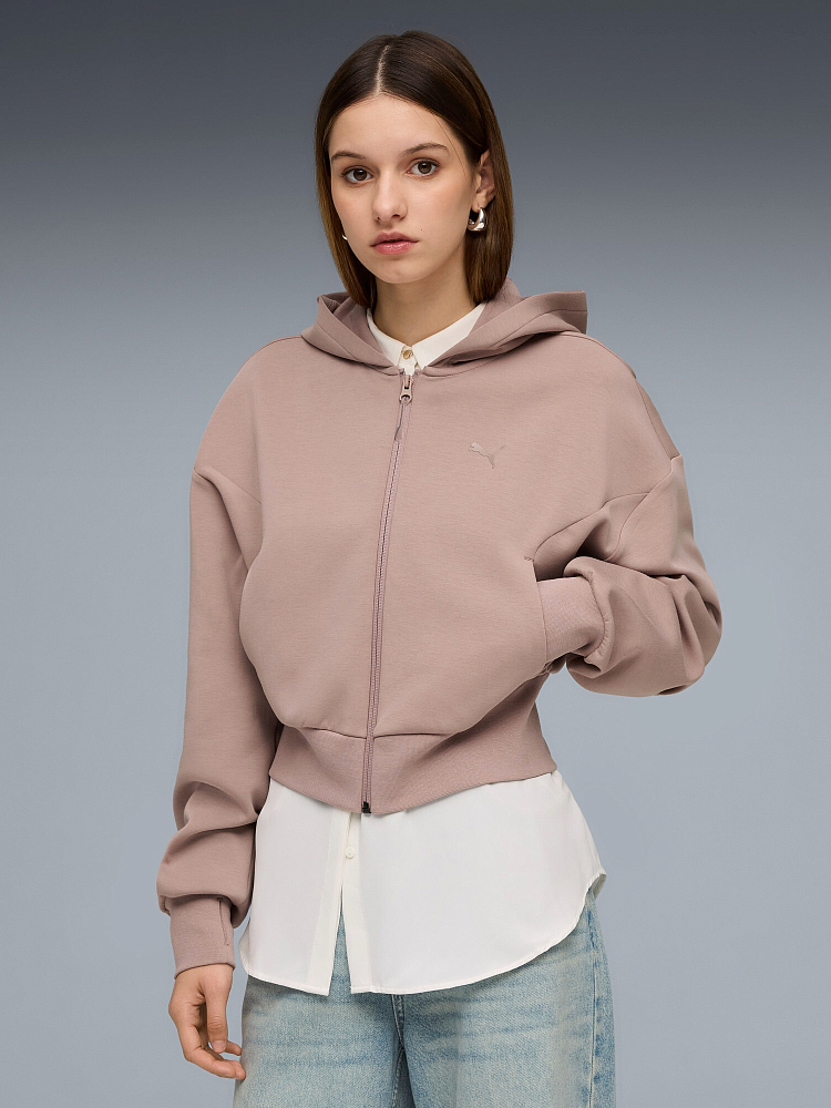 Женская толстовка PUMATECH Sense Full Zip Hoodie 63457188-S