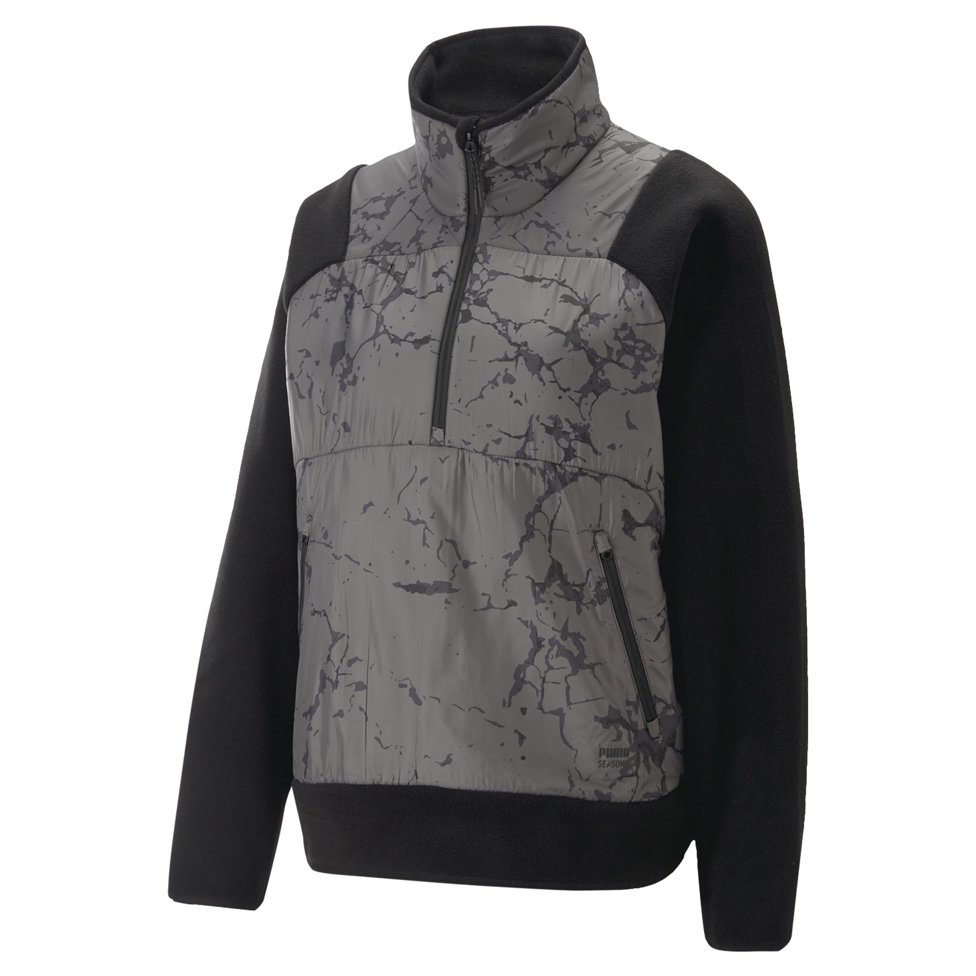 Женская флисовая кофта Seasons Fleece Pullover PUMA 52258201-L