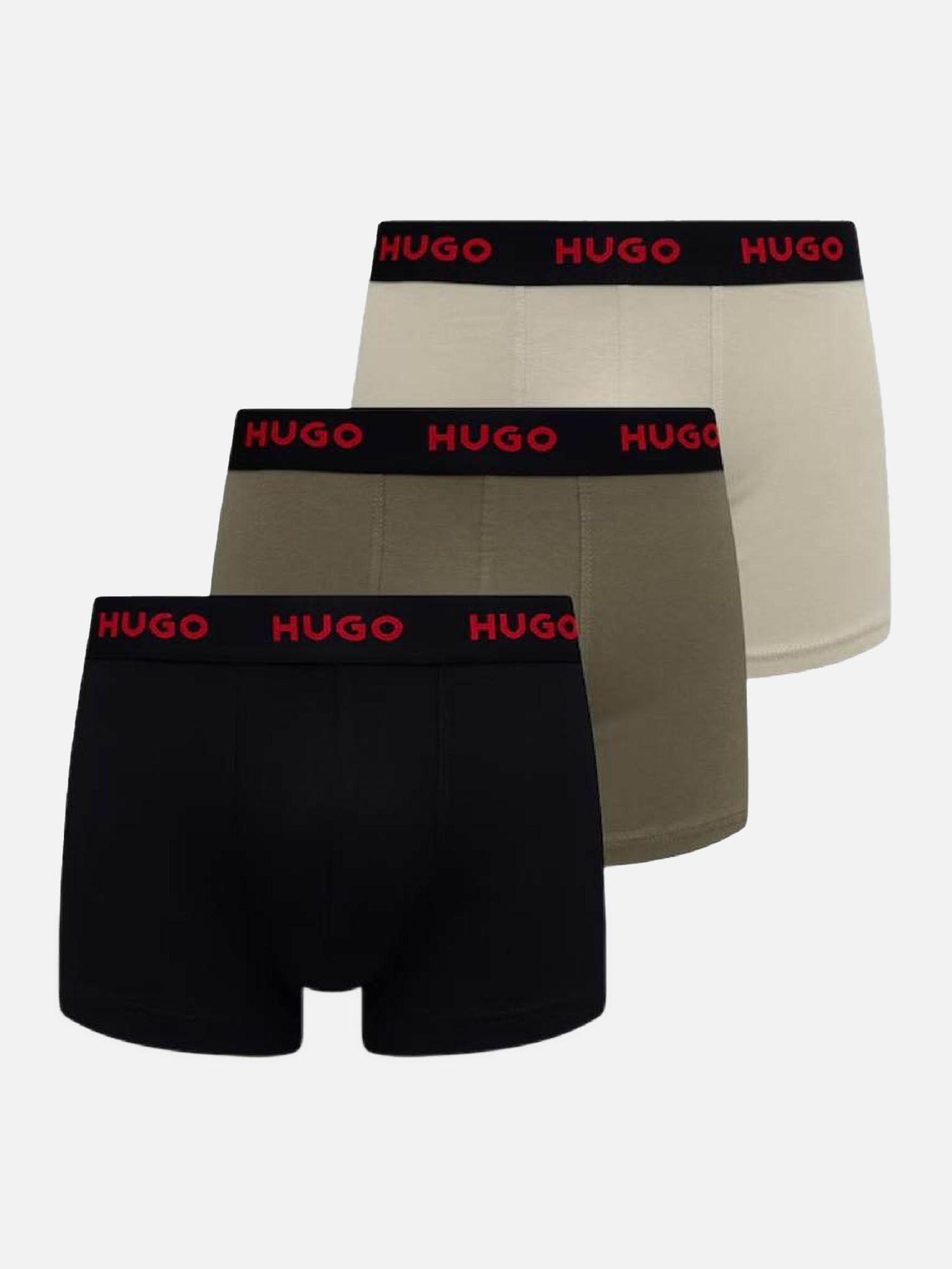 Мужское набор трусов Trunk Triplet Pack HUGO 50532611-393-M