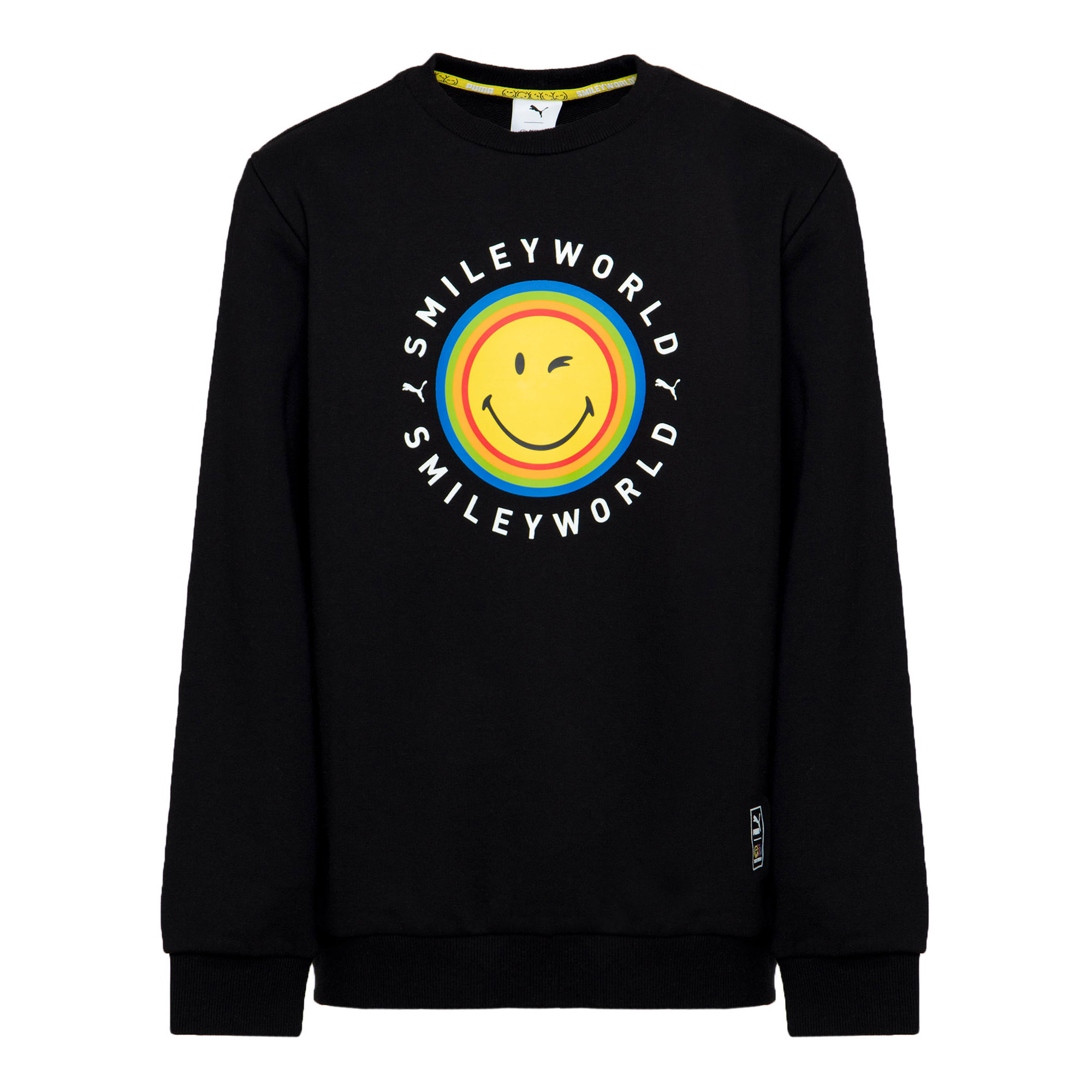Детский свитшот PUMA x Smileyworld Crew 84796701-116