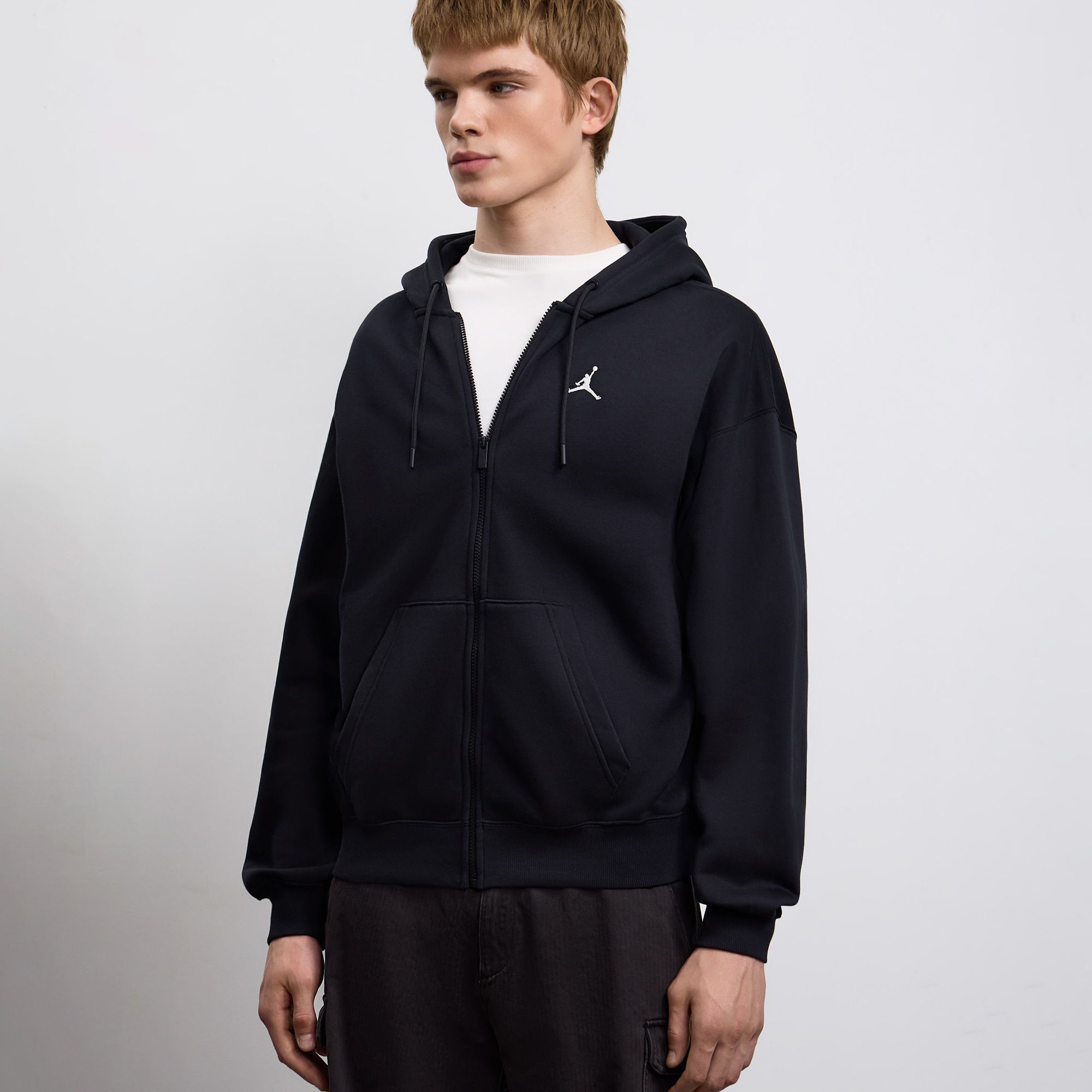 Мужская толстовка Brooklyn Fleece Oversized Full-Zip Hoodie Jordan IB7231-010-XL