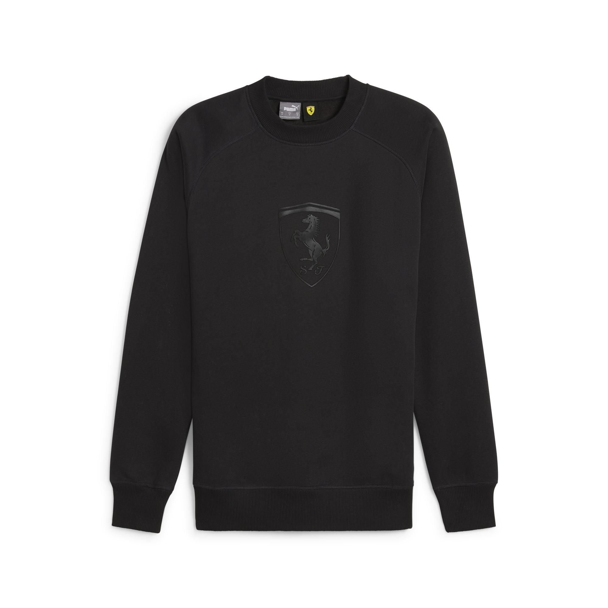 Мужской свитшот PUMA Ferrari Race Big Shield Crew 62380201-M
