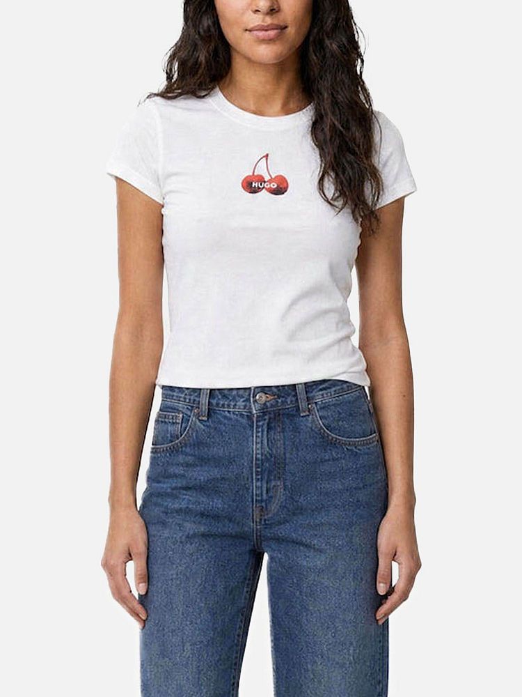 Женская футболка 90's Tee_B HUGO 50572624-100-M