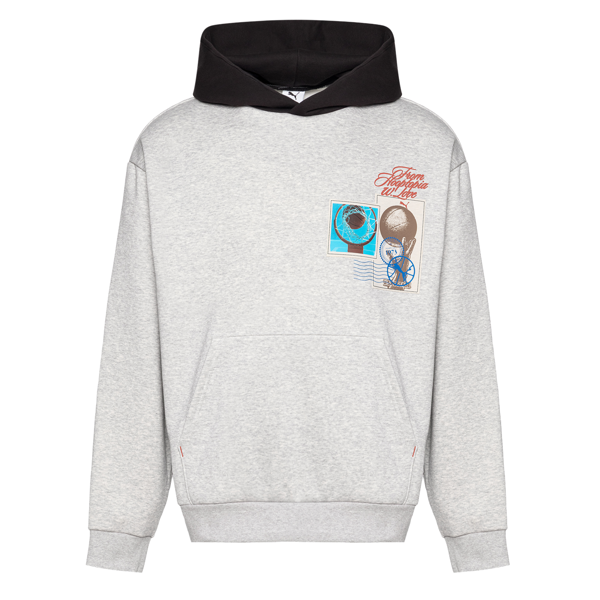 Мужская толстовка Hooptopia Graphic Hoodie PUMA 63287401-S