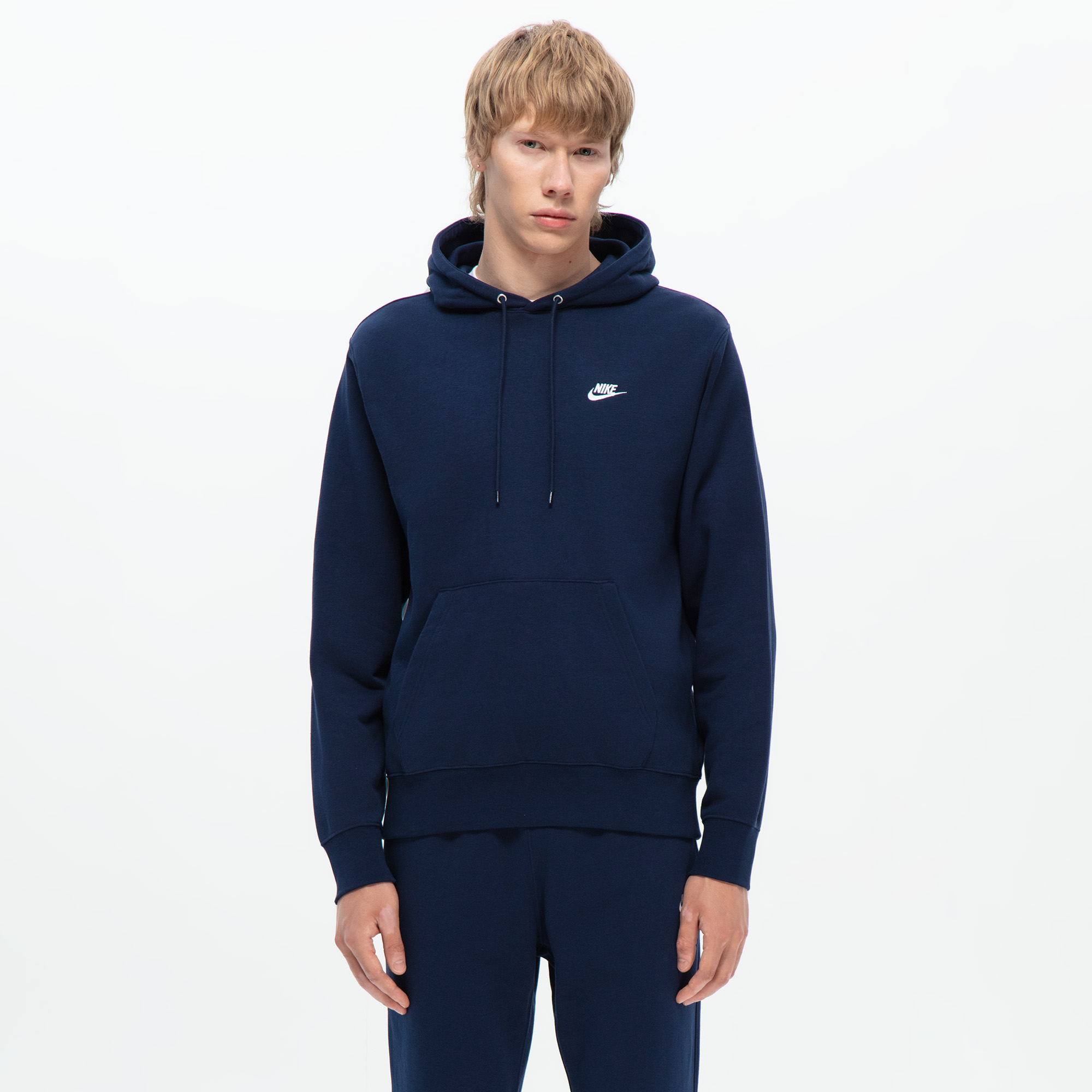 Мужская худи Club French Terry Pullover Hoodie Nike FN3866-451-XL