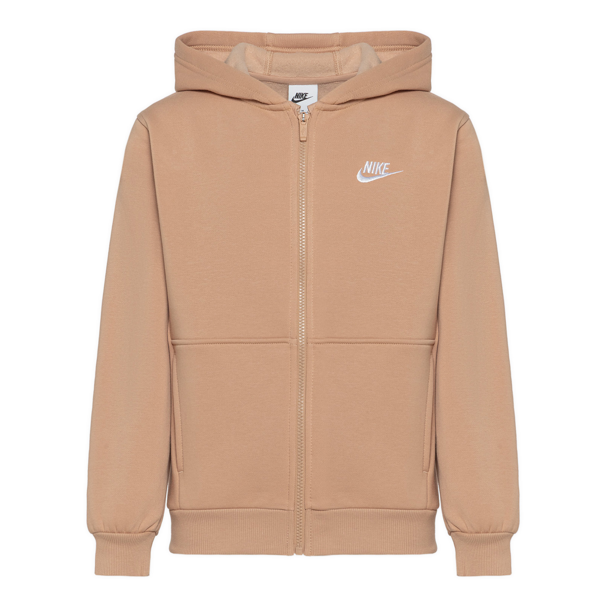 Подростковая худи Sportswear Club Fleece Full-Zip Hoodie Nike FD3004-200-XL