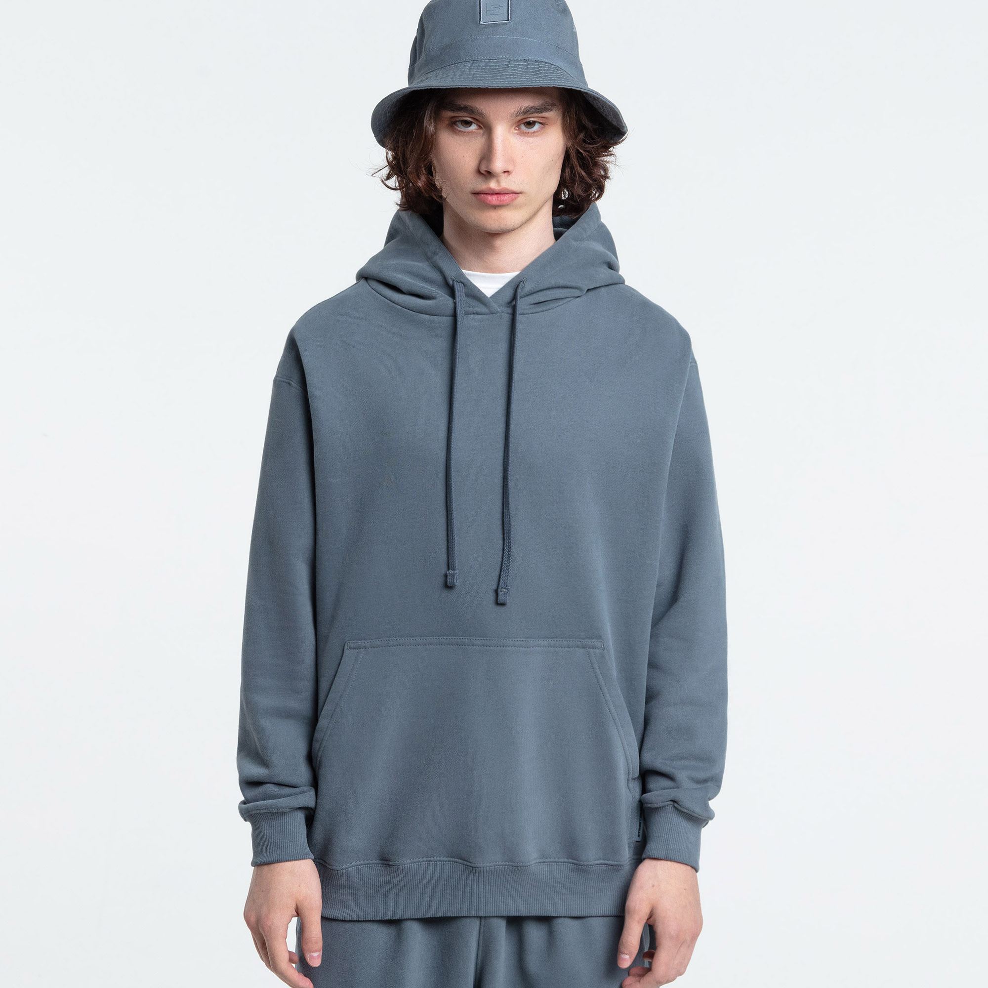 Мужская худи Streetbeat Basic Fleece Hoodie SBM-HD0026-092-S