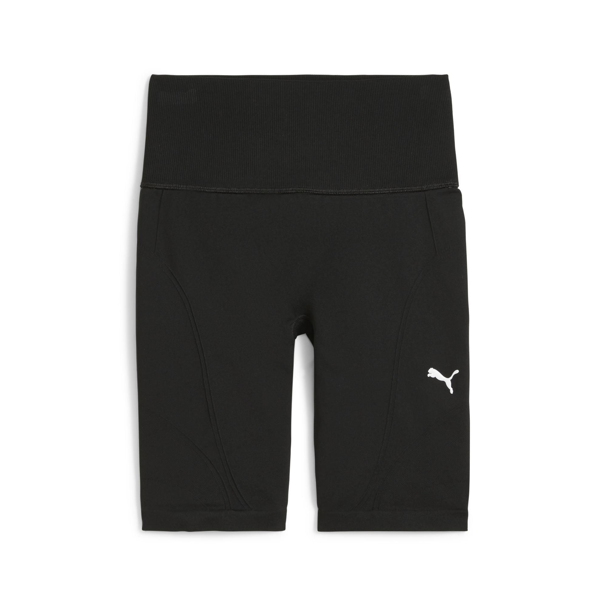Женские велосипедки PUMA SHAPELUXE SEAMLESS HW SHORT 52438601-XS