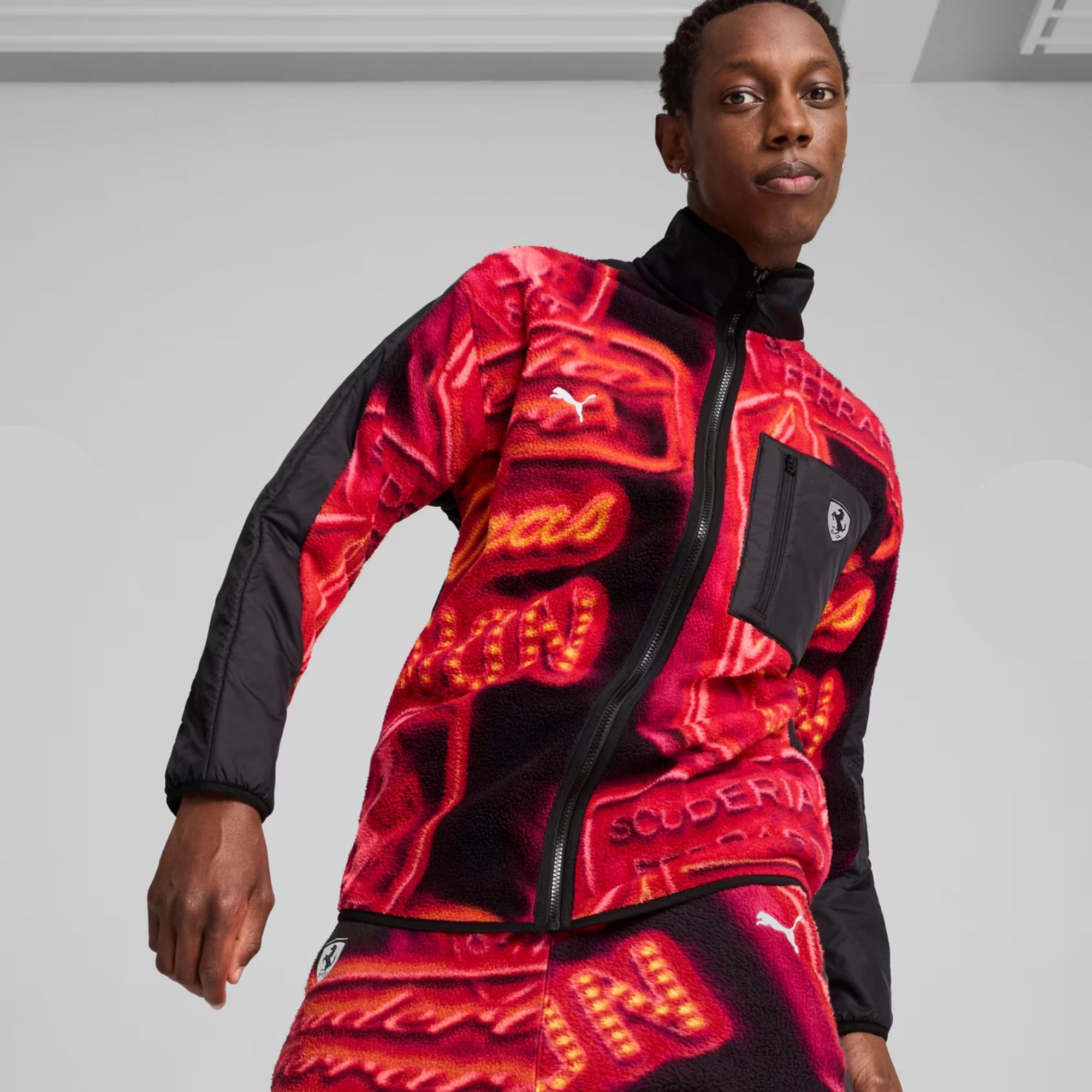 Мужская куртка PUMA Ferrari Race NE Polar Fleece 62705801-S
