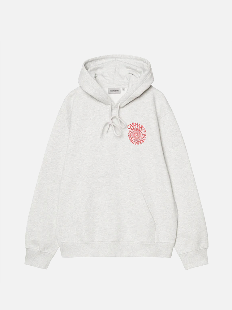 Мужская худи Hooded Spiral Sweat Carhartt WIP I036376-ASHHTHR-XL
