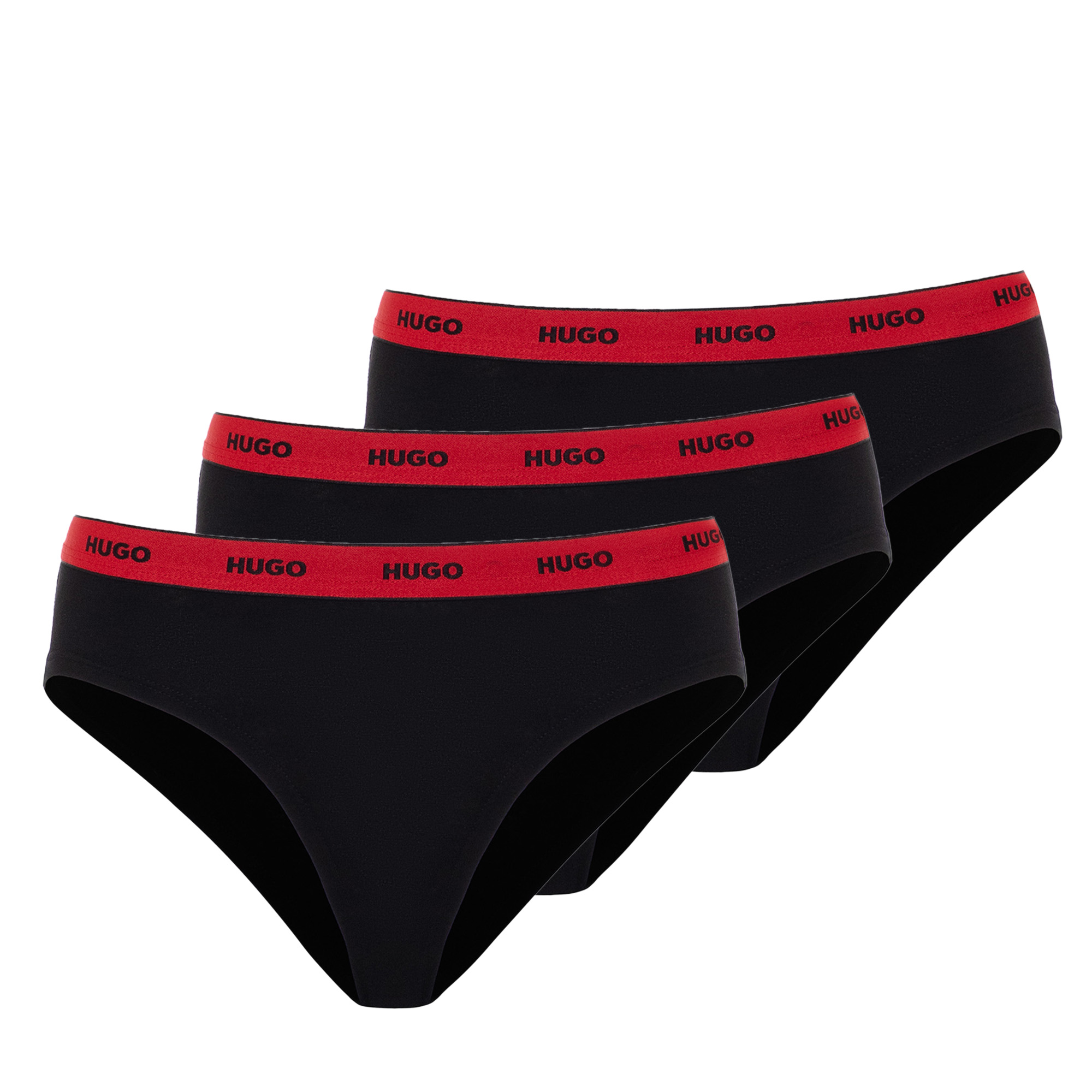 Женские трусы 3-Pack Triplet Brief Stripe HUGO 50480157-005-XS