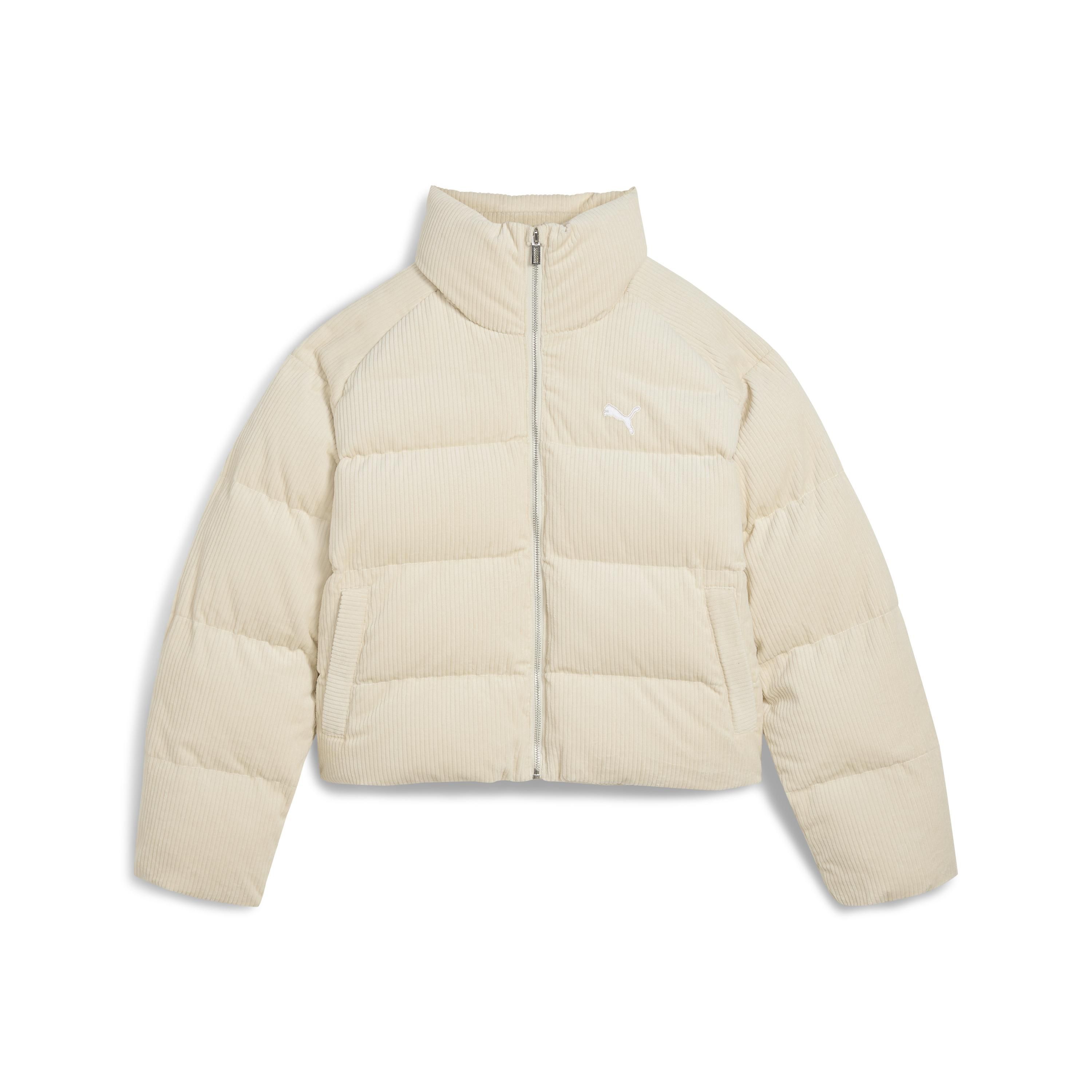 Женская куртка PUMA Corduroy Puffer Jacket 63217187-XS