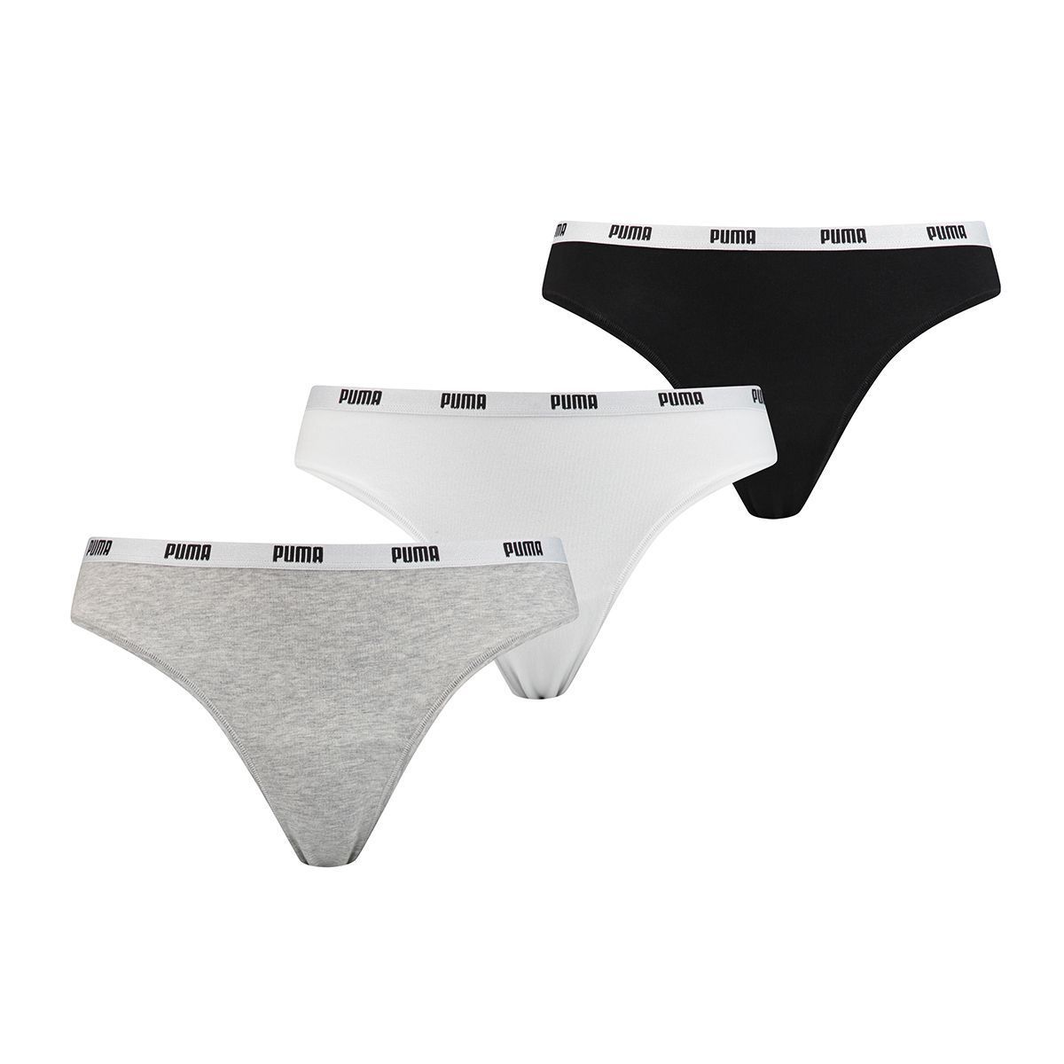 Женское нижнее белье PUMA STRING 3P PACK 90759001-XS