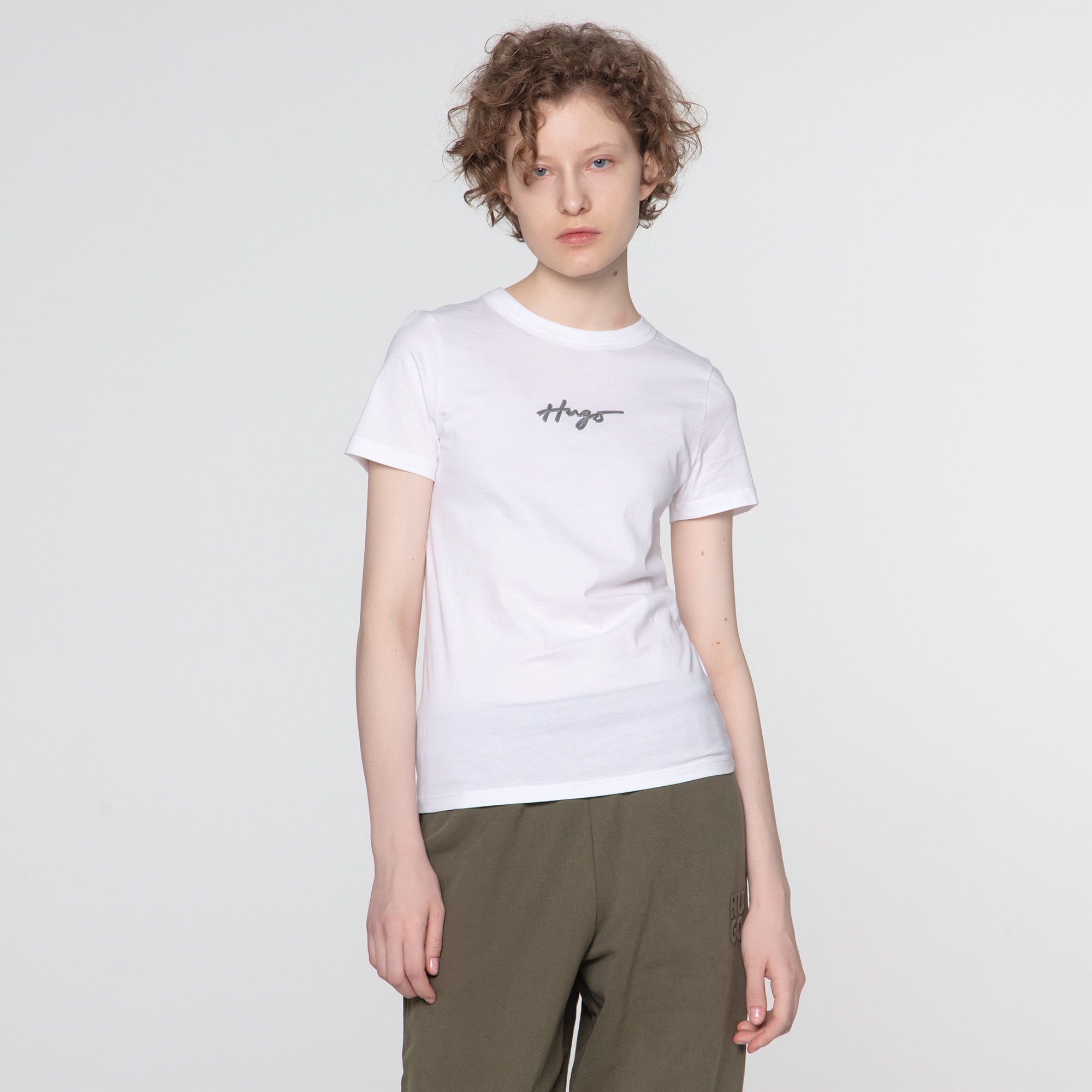 Женская футболка Classic Tee HUGO 50508289-100-XS