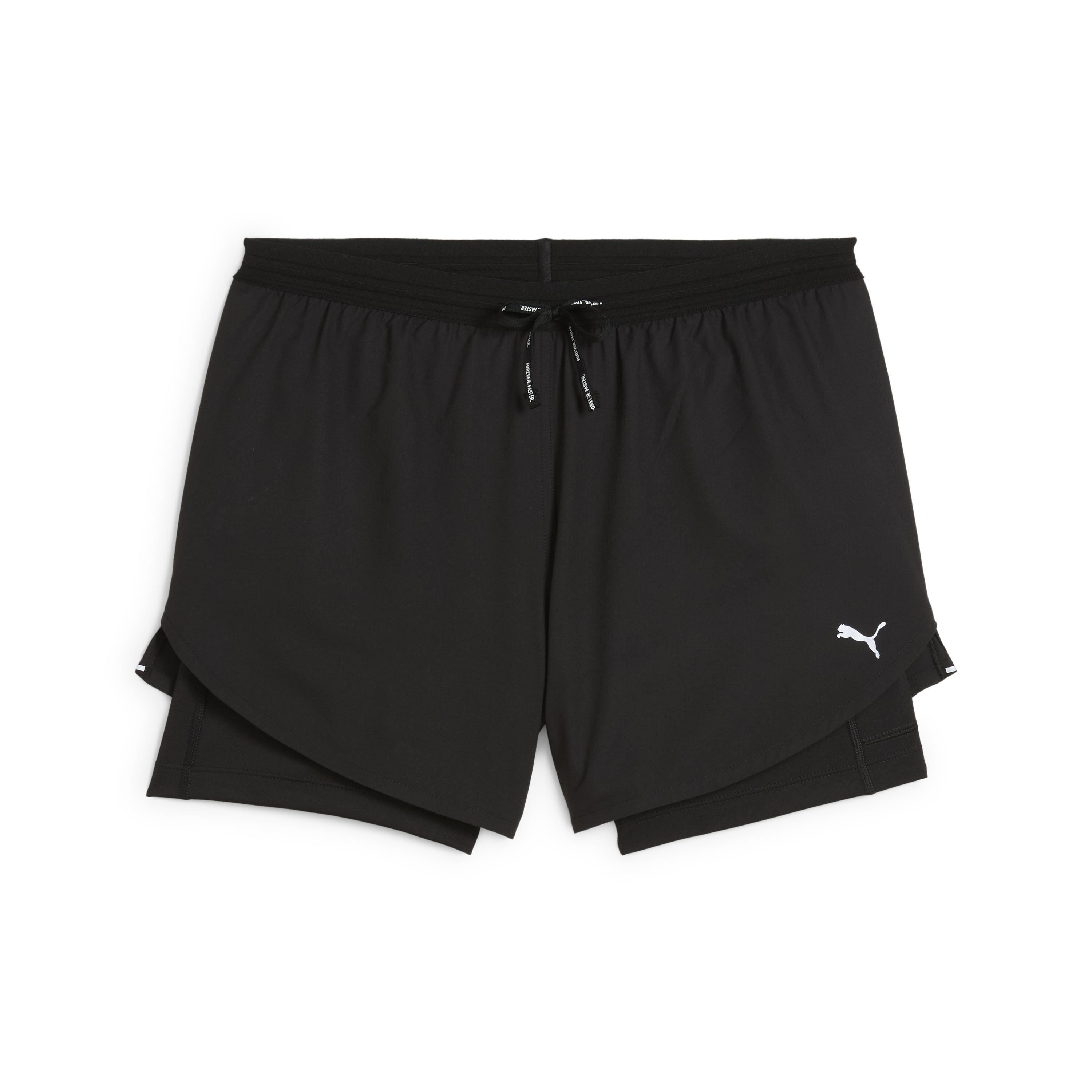Женские шорты PUMA EVERYDAY UW 2IN1 4 SHORT W 52666601-XS