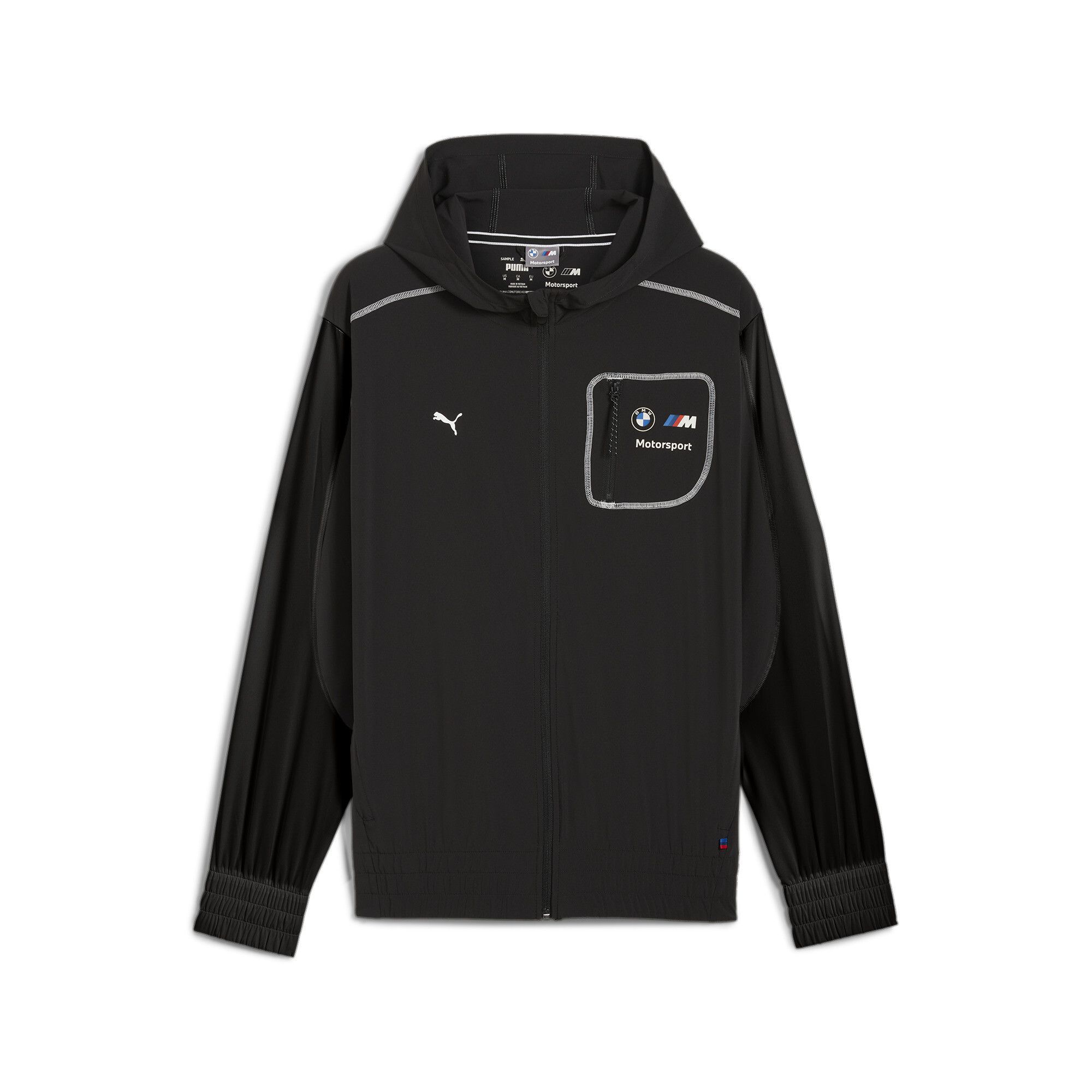 Мужская ветровка PUMA BMW MMS PANNELED FZ HOODIE 62806301-XL