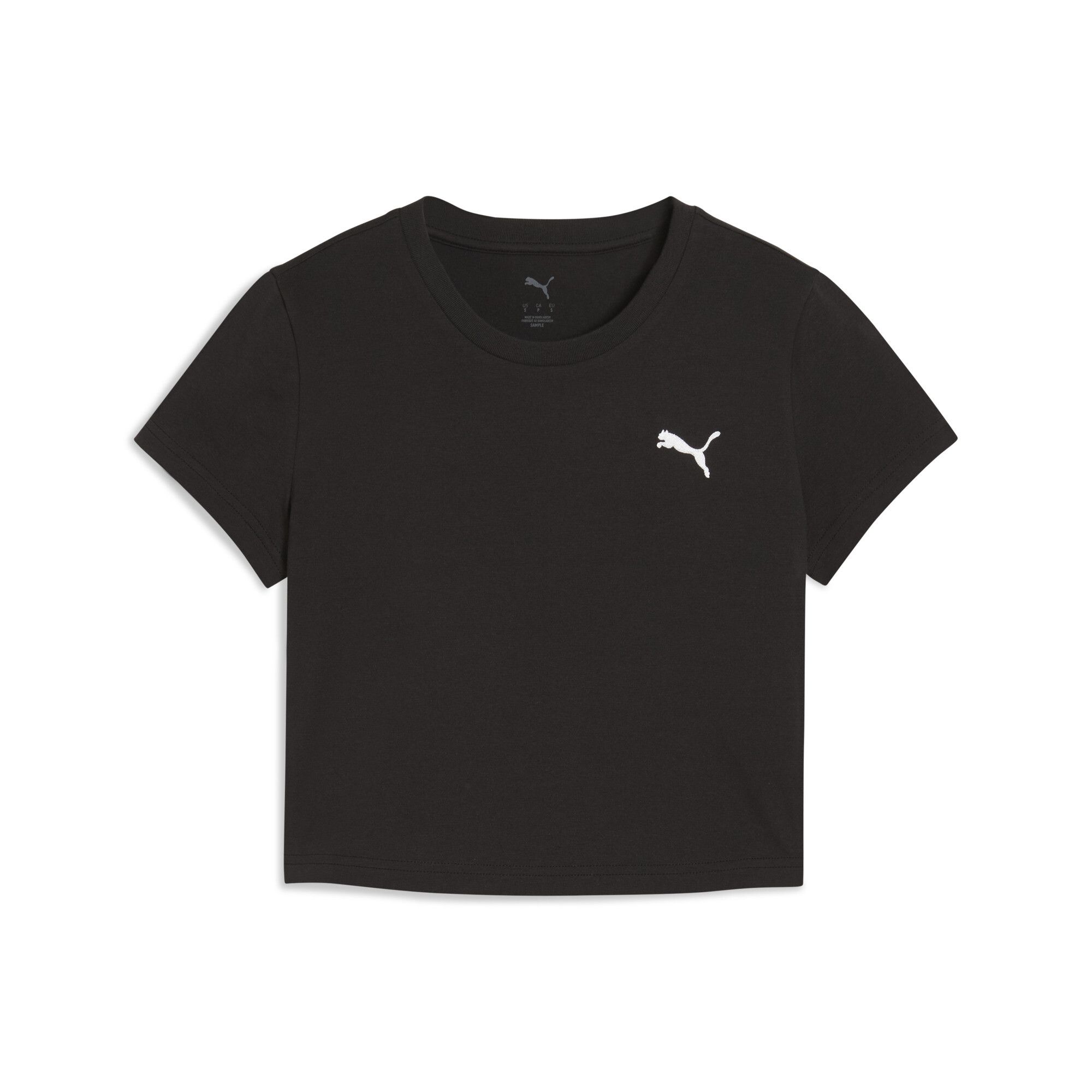Женская футболка PUMA Wardrobe Essentials Baby Tee 62974501-XS